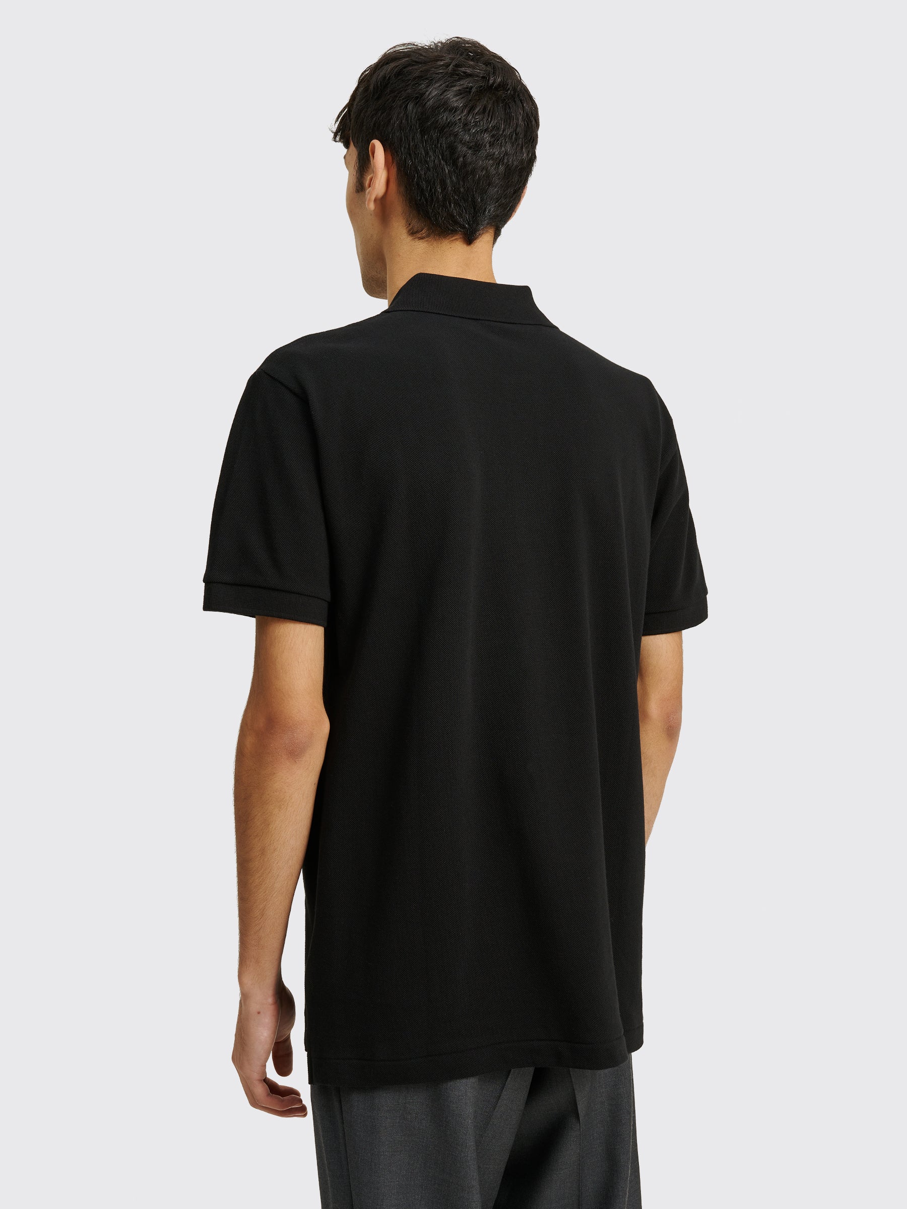 Comme des Garçons Play Small Heart Polo T-shirt Black / Black