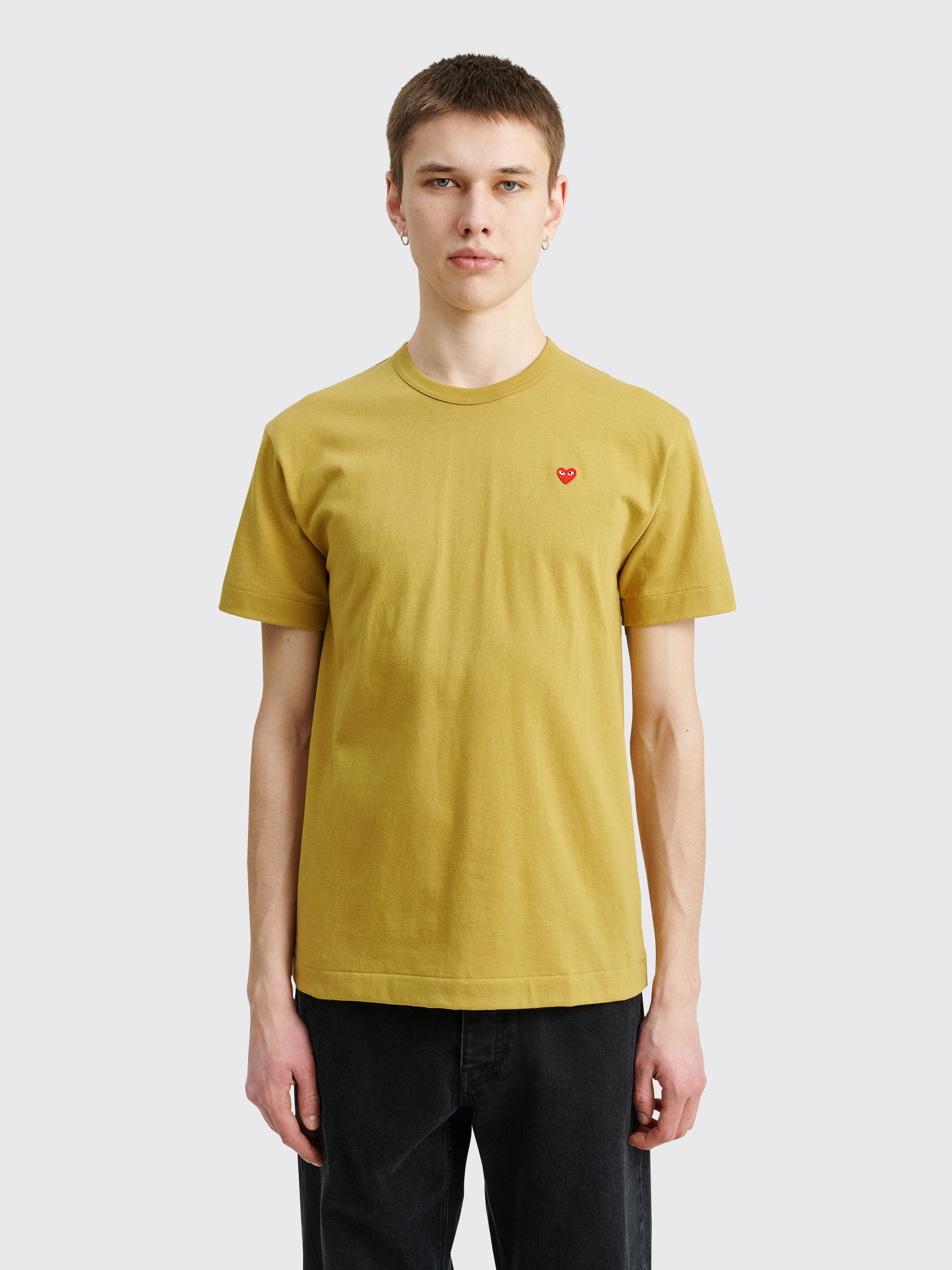 Comme des Garçons Play Mini Heart T-shirt Olive