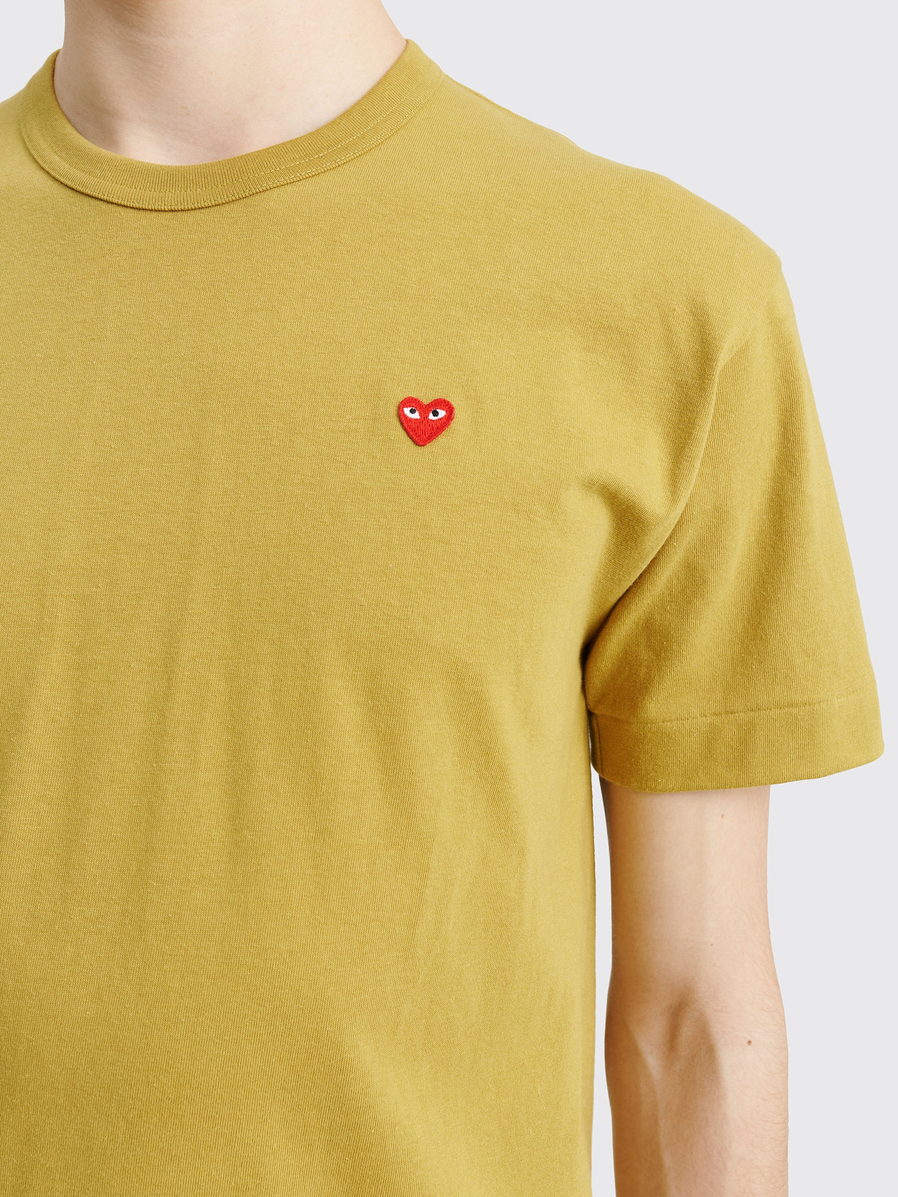 Comme des Garçons Play Mini Heart T-shirt Olive