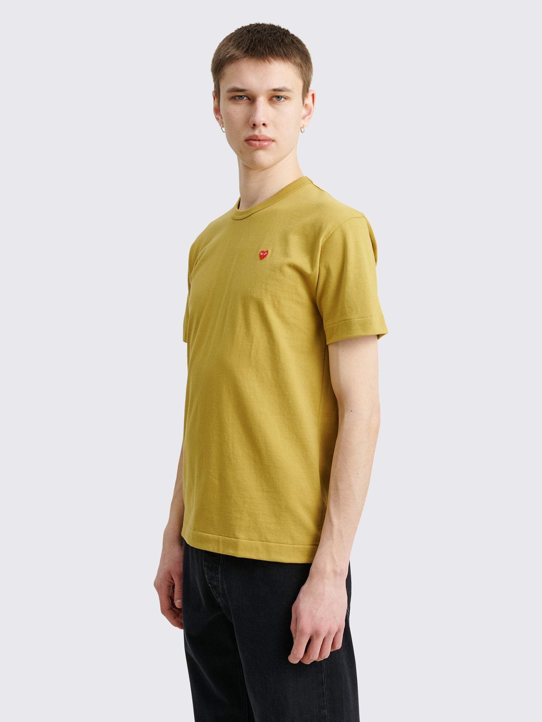 Comme des Garçons Play Mini Heart T-shirt Olive