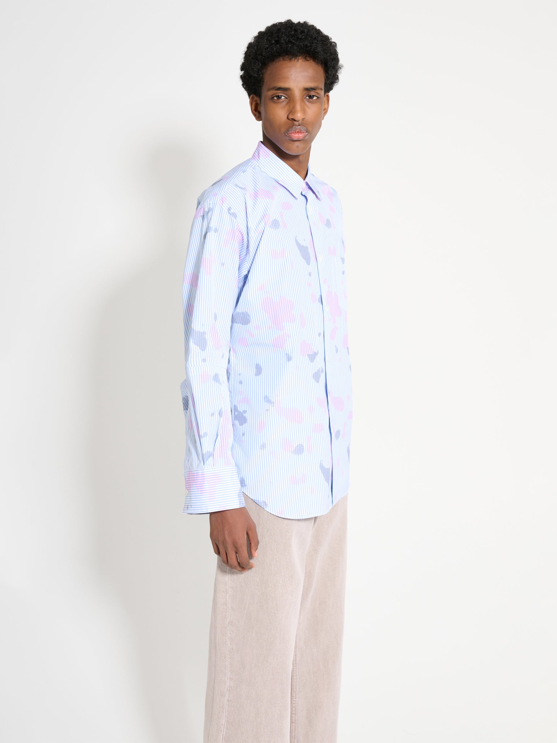 Comme des Garçons Shirt Spray Paint Shirt Stripe