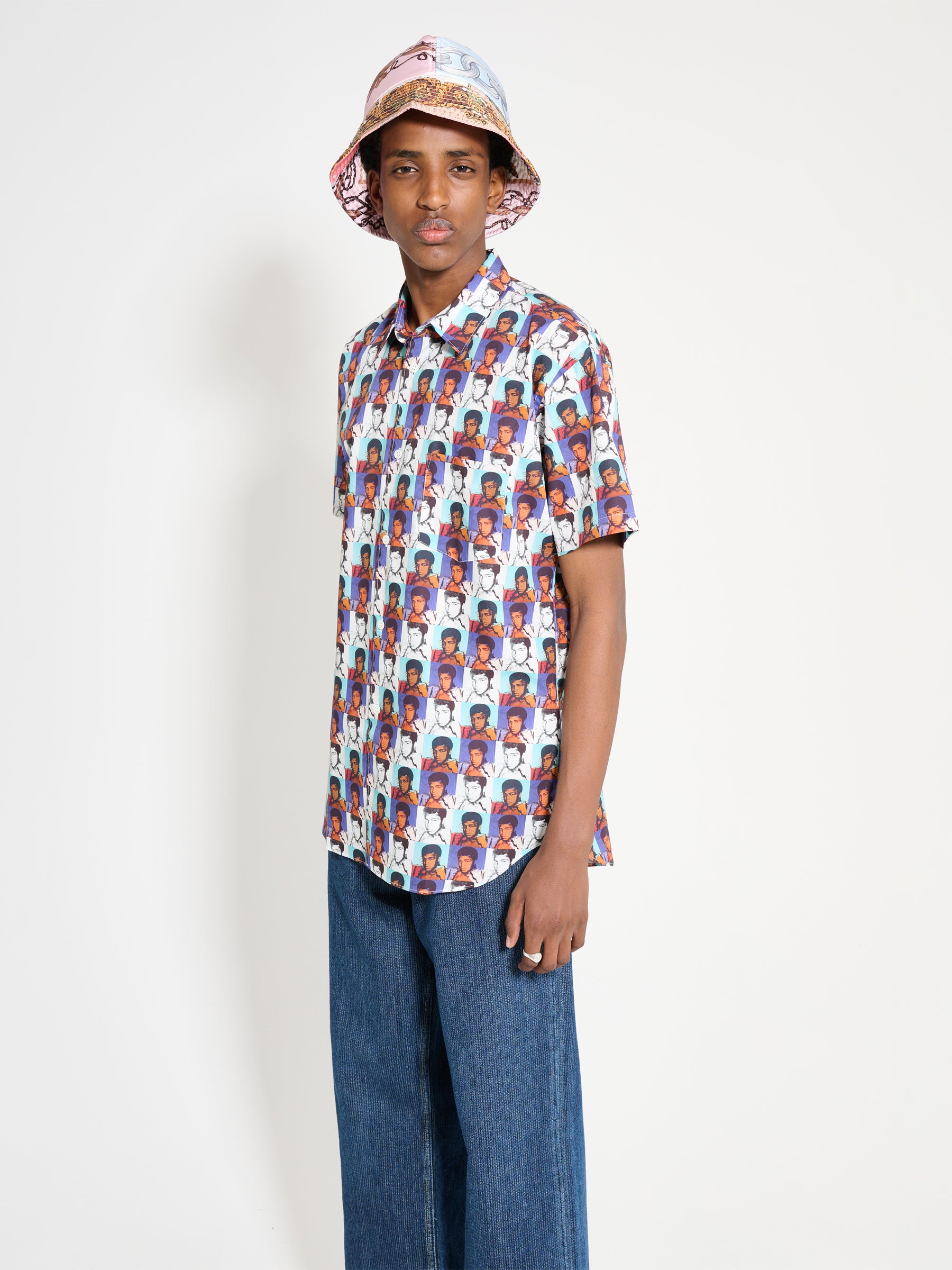Comme des Garçons Shirt Andy Warhol Short Sleeve Shirt