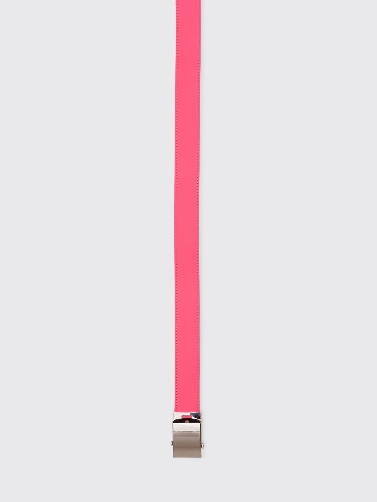 Comme des Garçons Wallet Super Fluo Leather Belt Pink / Yellow
