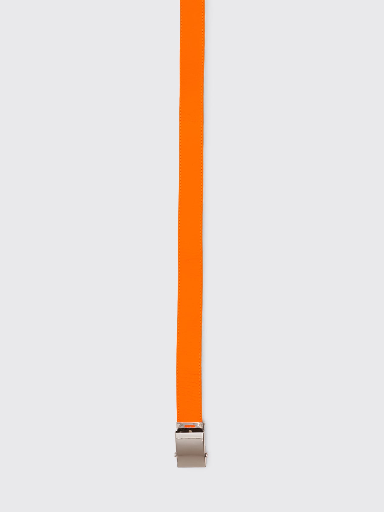 Comme des Garçons Wallet Super Fluo Leather Belt Orange / Yellow