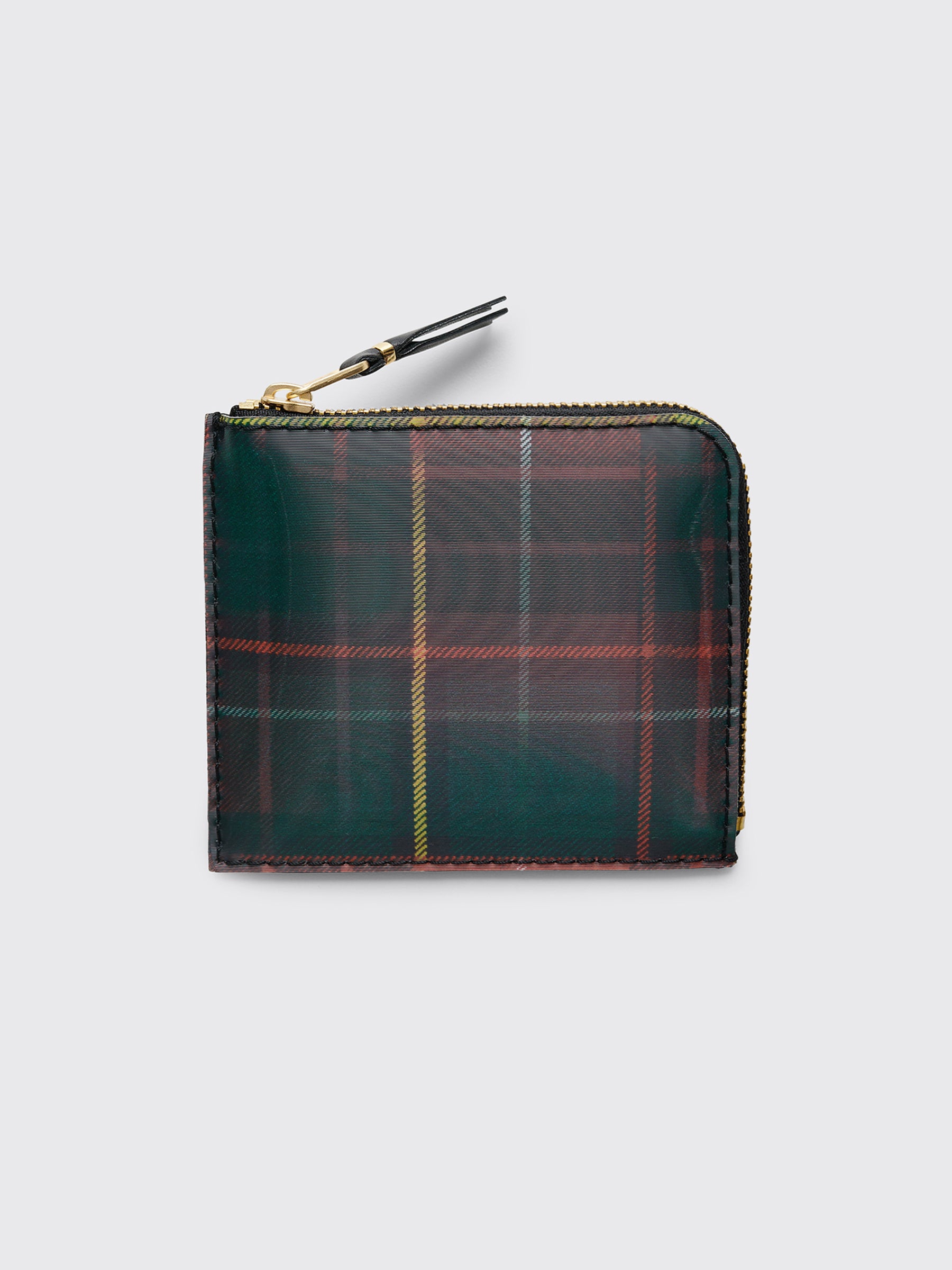 Comme des Garçons Wallet SA3100 Lenticular Tartan Red / Green