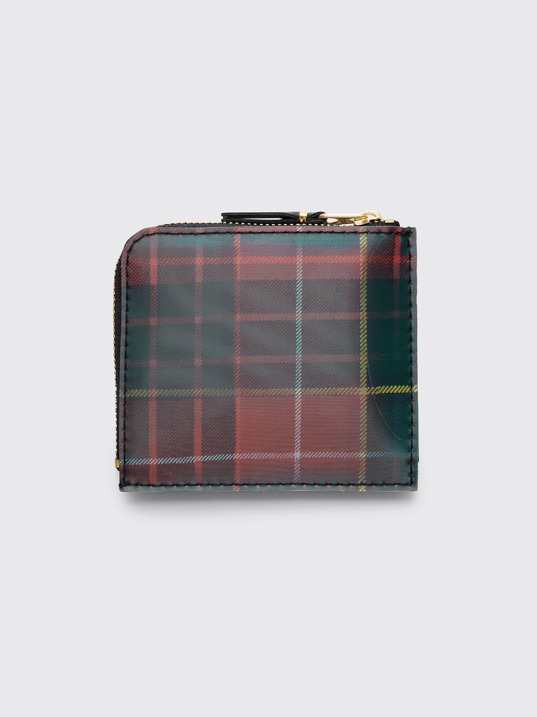Comme des Garçons Wallet SA3100 Lenticular Tartan Red / Green