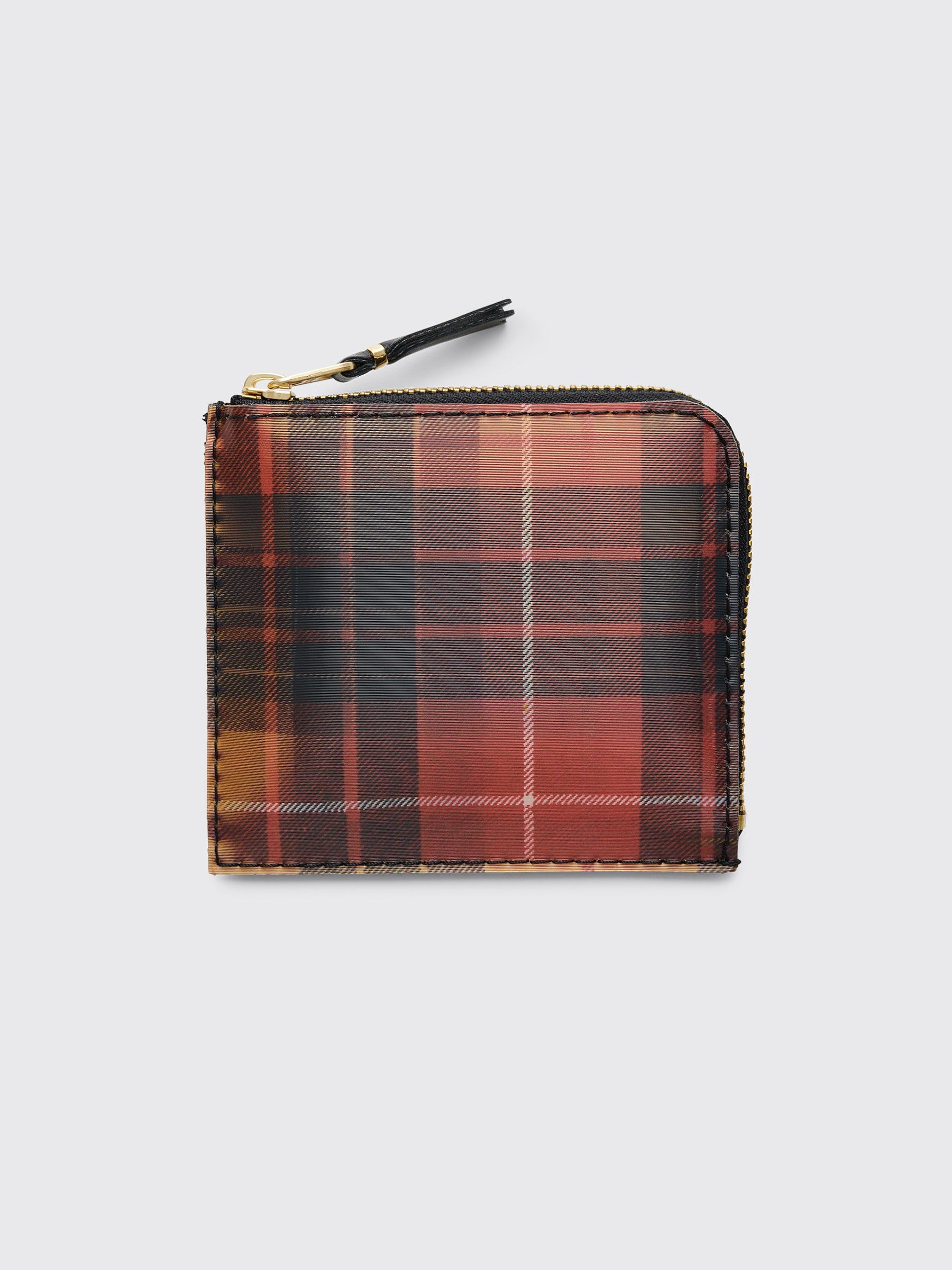 Comme des Garçons Wallet SA3100 Lenticular Tartan Red / Yellow