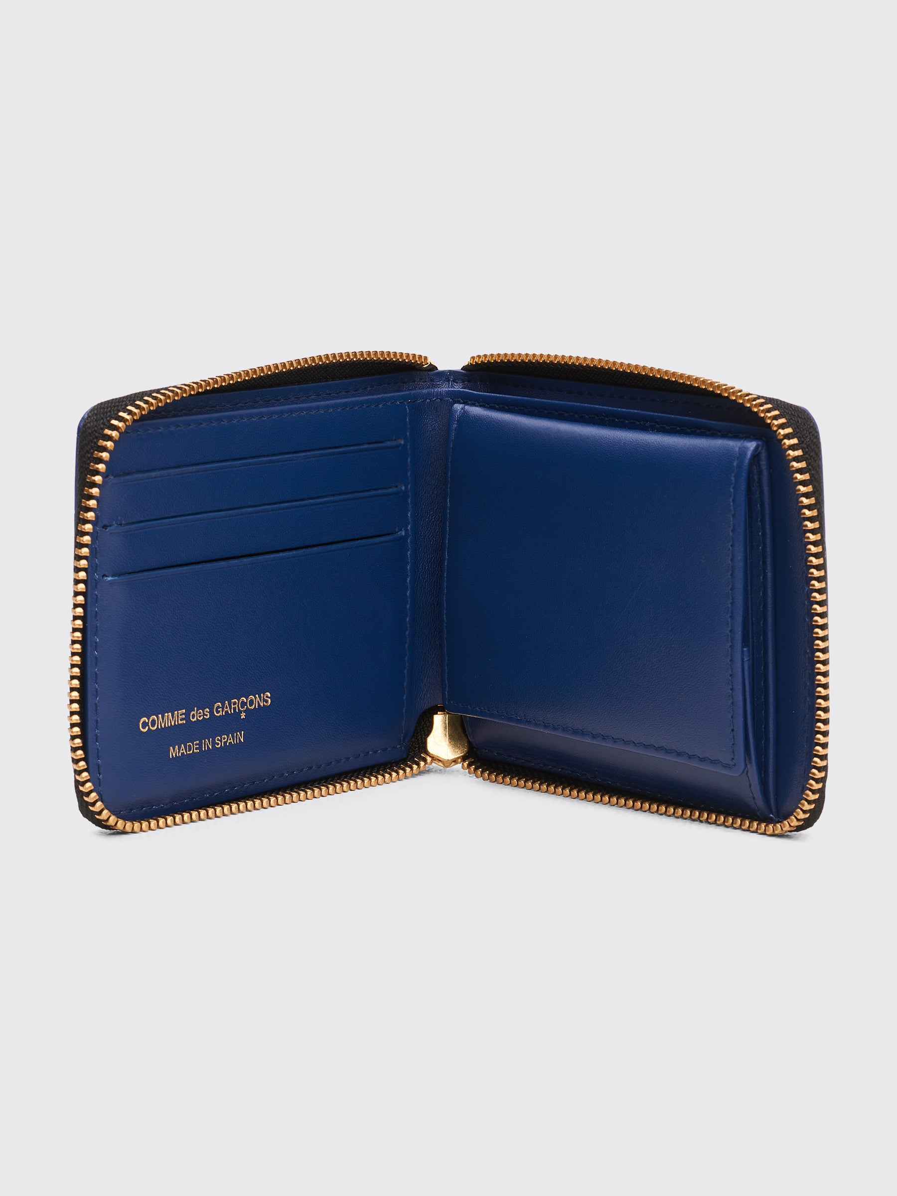 Comme des Garçons Wallet SA7100 Brick Line Blue