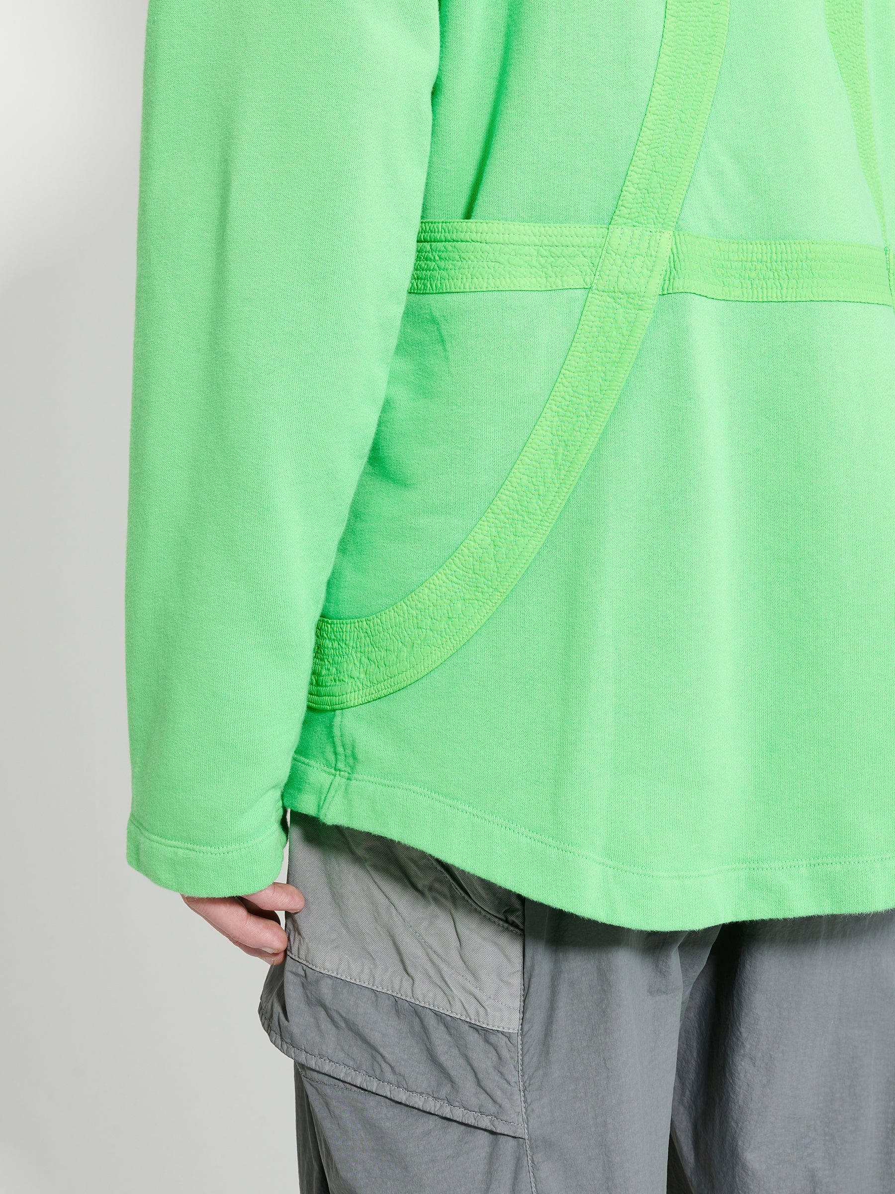 Kiko Kostadinov x C.P. Company Sweat Hooded Green Flash