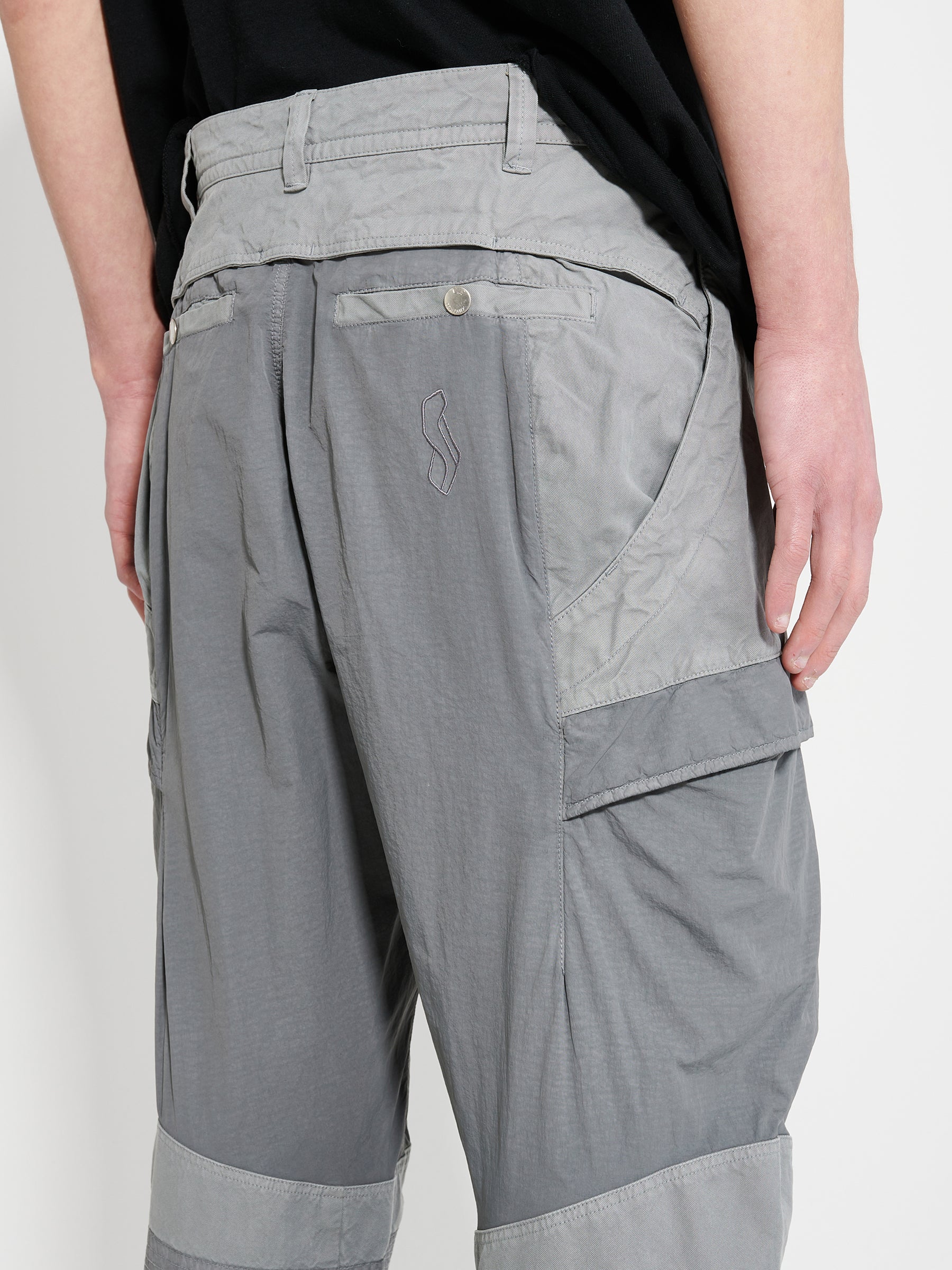 Kiko Kostadinov x C.P. Company Cargo Pants Steel Grey