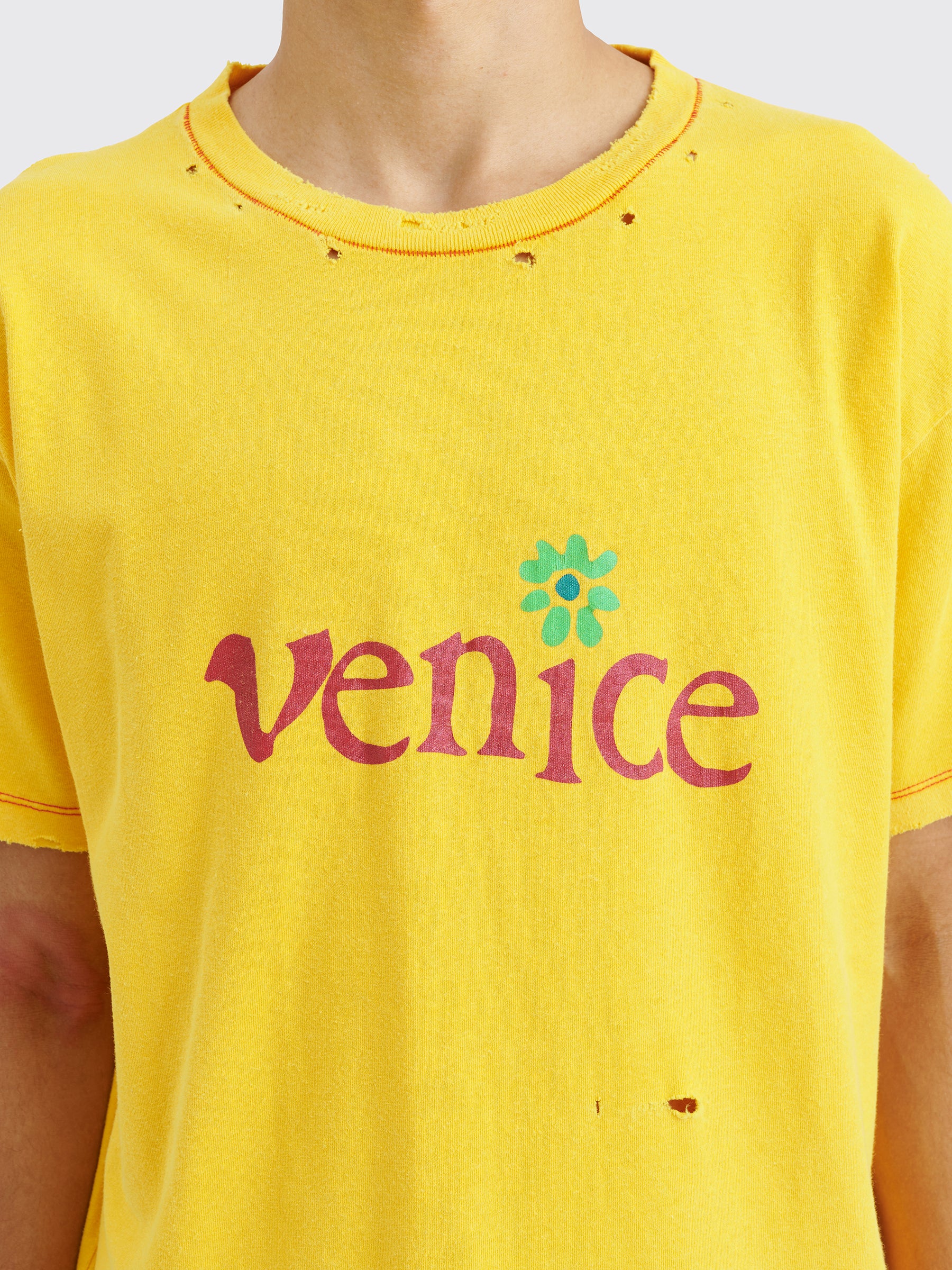 ERL Venice T-shirt Yellow