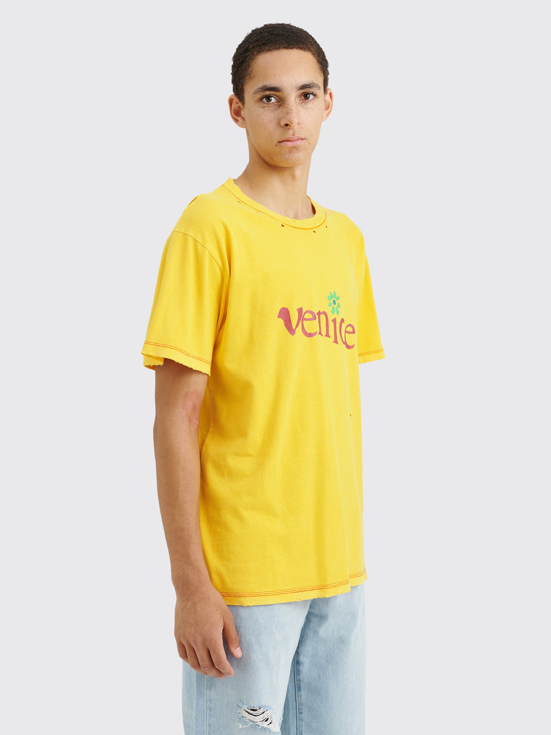 ERL Venice T-shirt Yellow