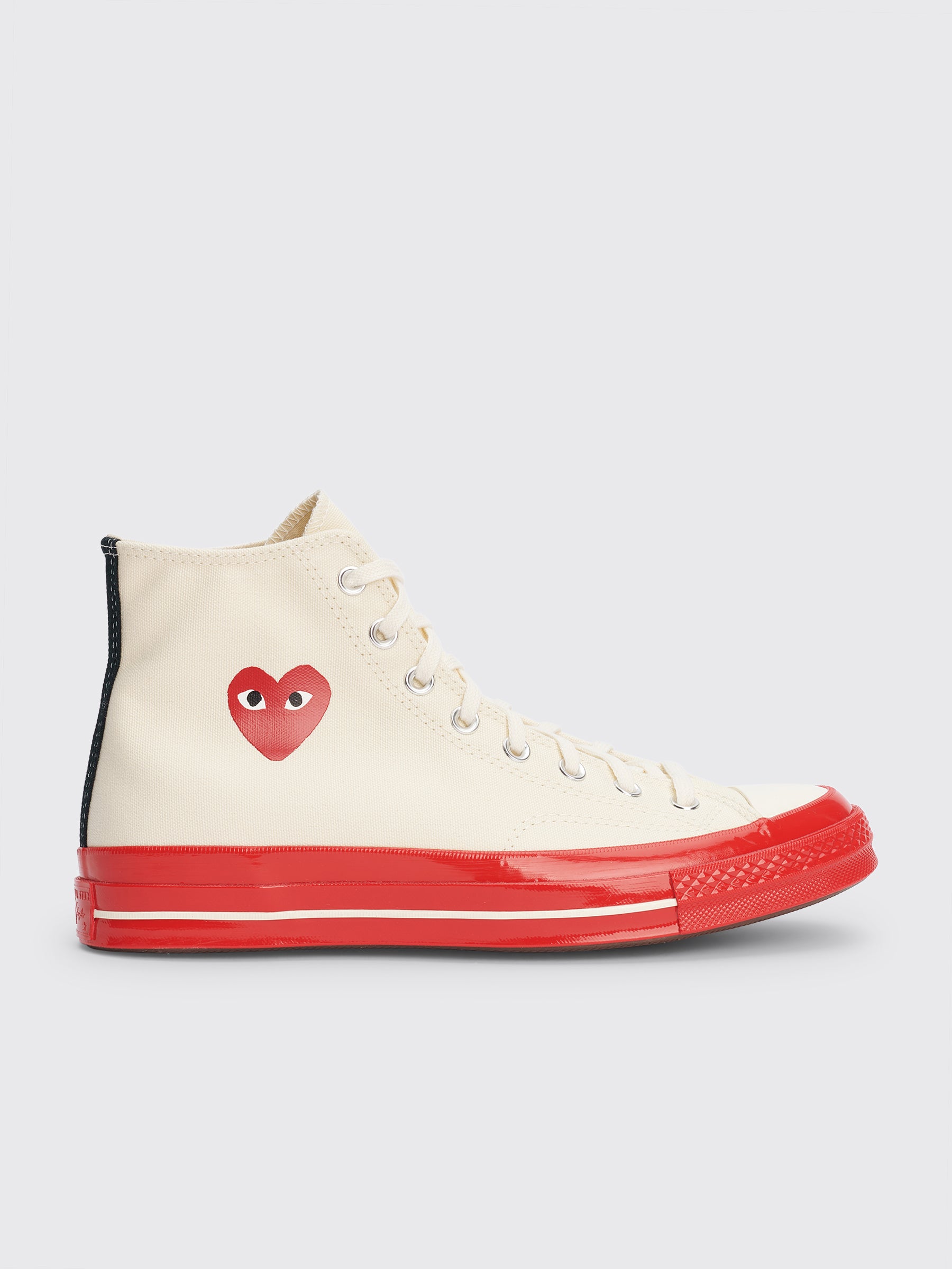 Comme des Garçons Play x Converse Chuck 70 Hi White / Red