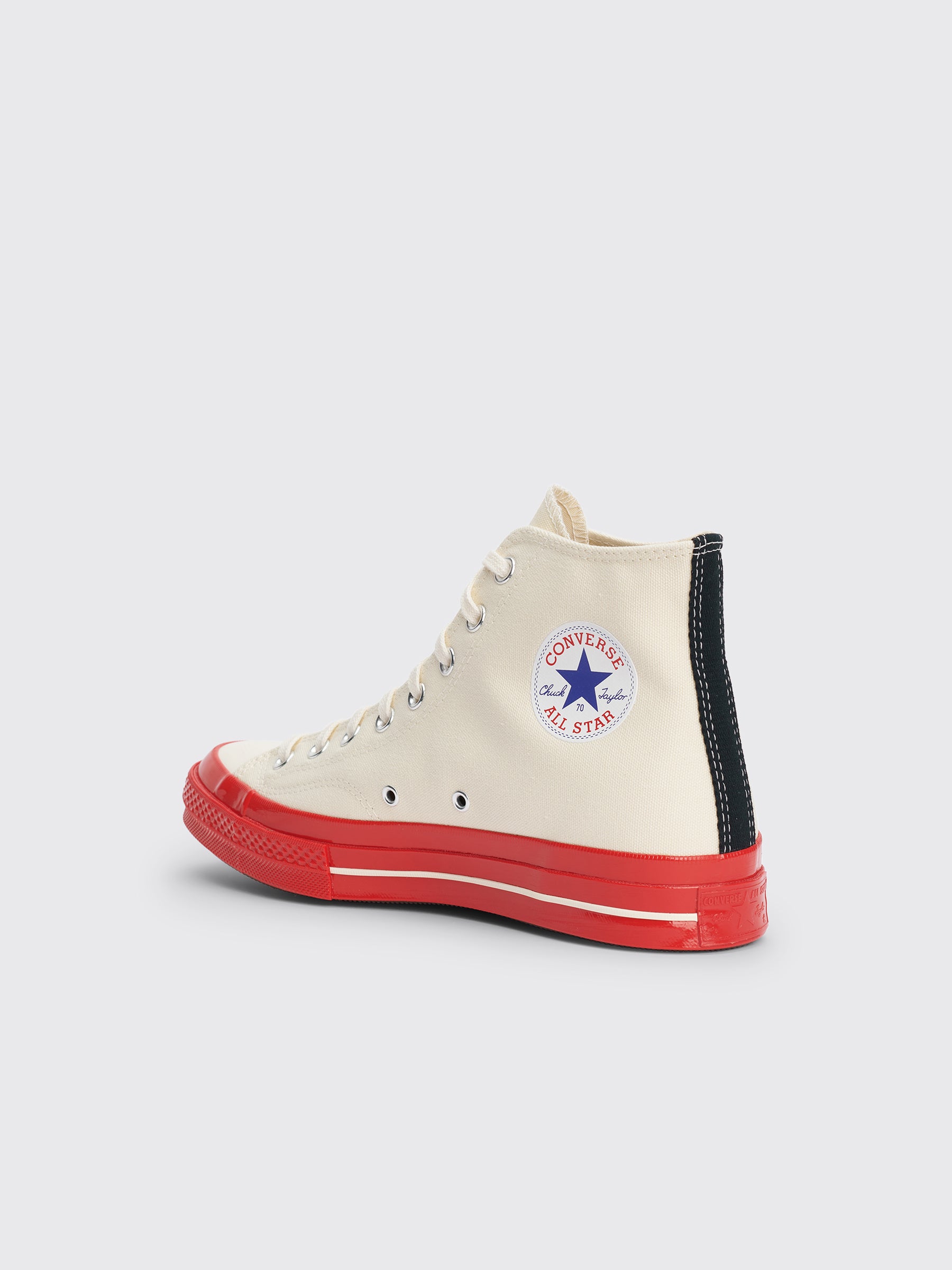 Comme des Garçons Play x Converse Chuck 70 Hi White / Red
