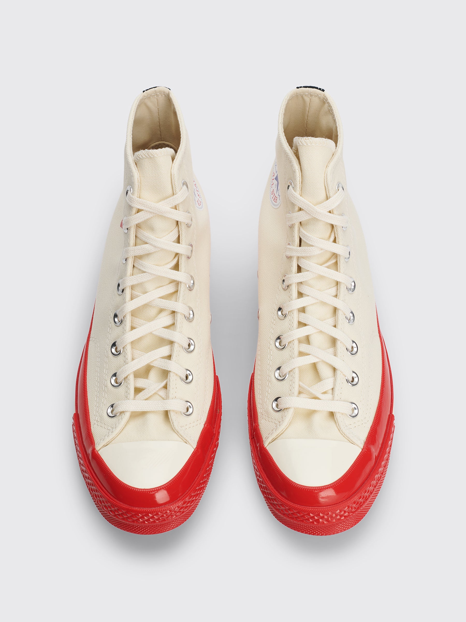 Comme des Garçons Play x Converse Chuck 70 Hi White / Red