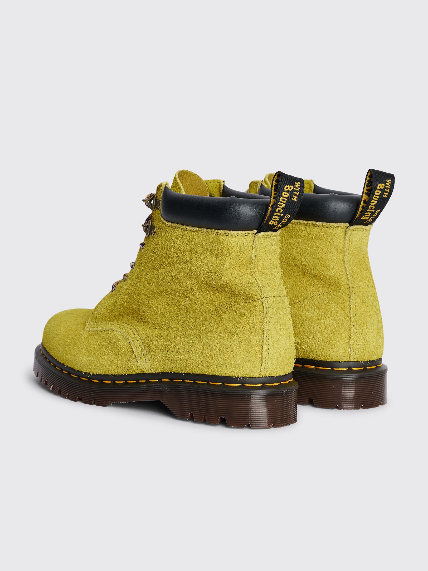 Dr. Martens 939 Boots Long Napped Suede Moss Green