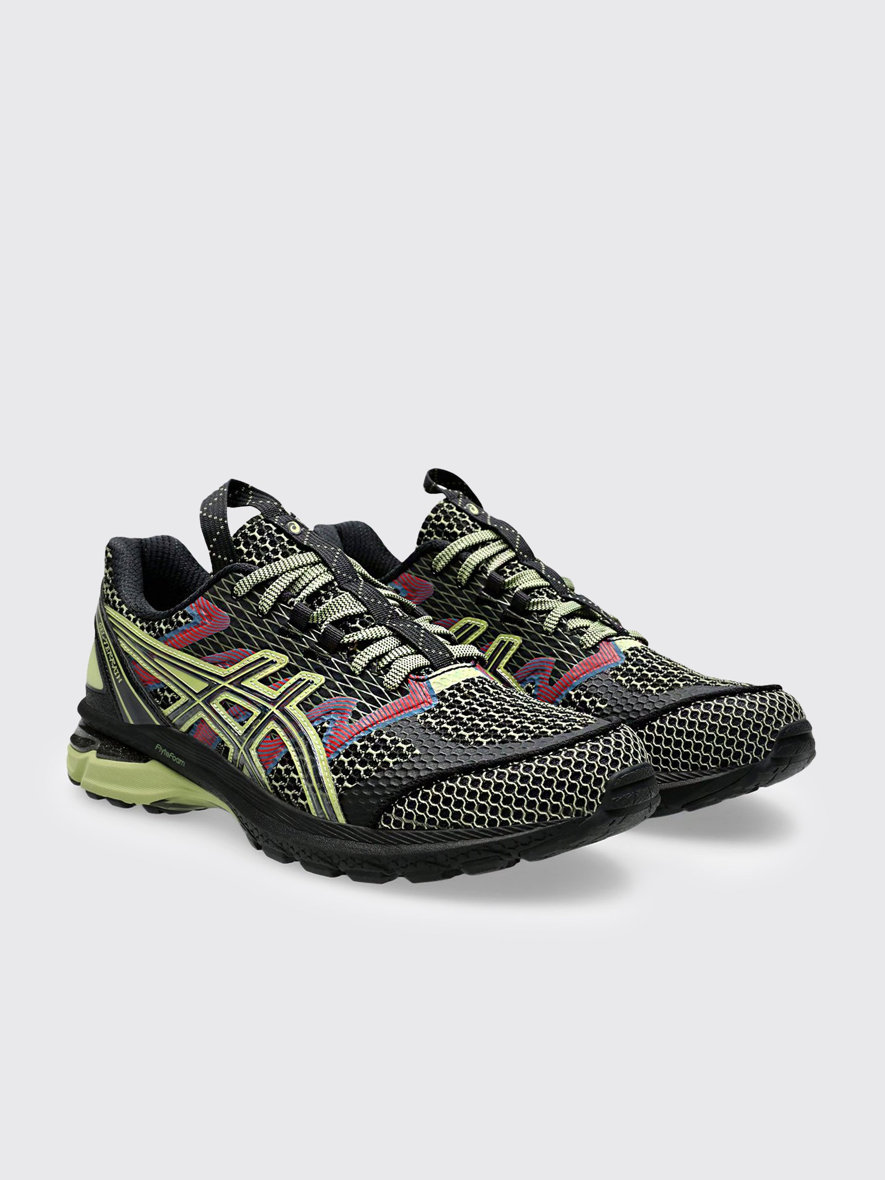 Asics US4-S Gel-Terrain Black / Neon Lime