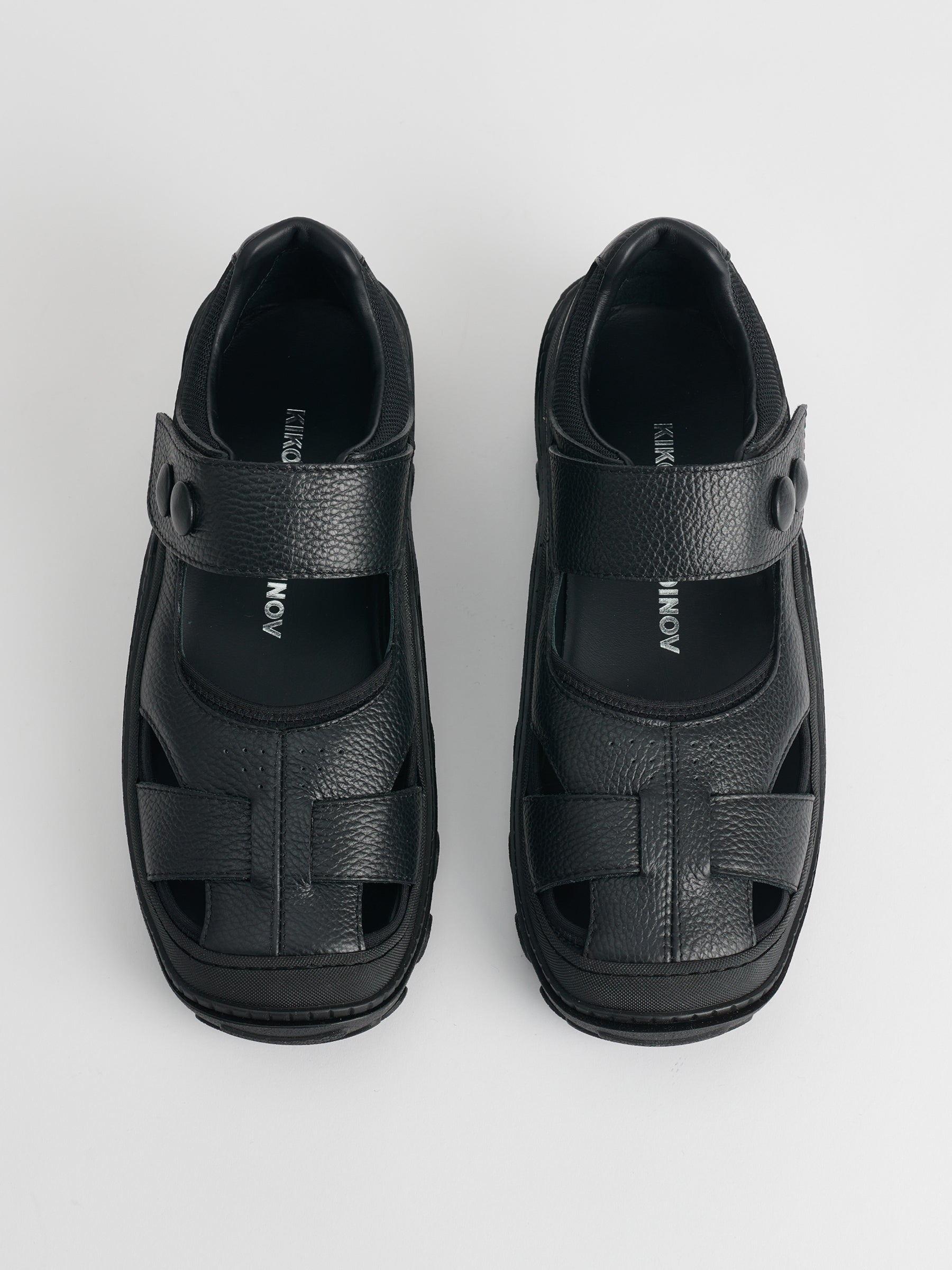 Kiko Kostadinov Sandal Hybrid Black Soot