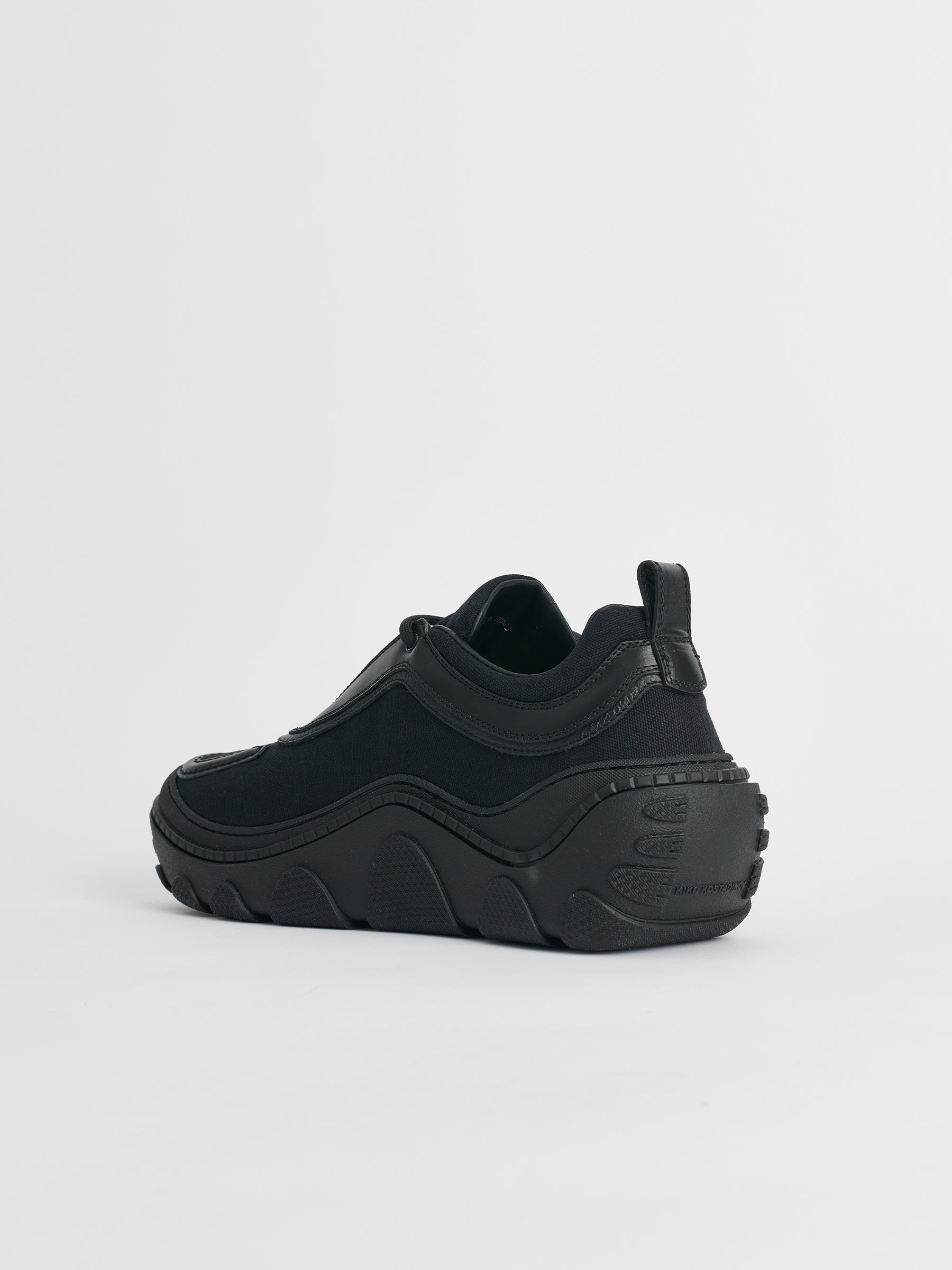 Kiko Kostadinov Tonkin Canvas Shoes Black Slate