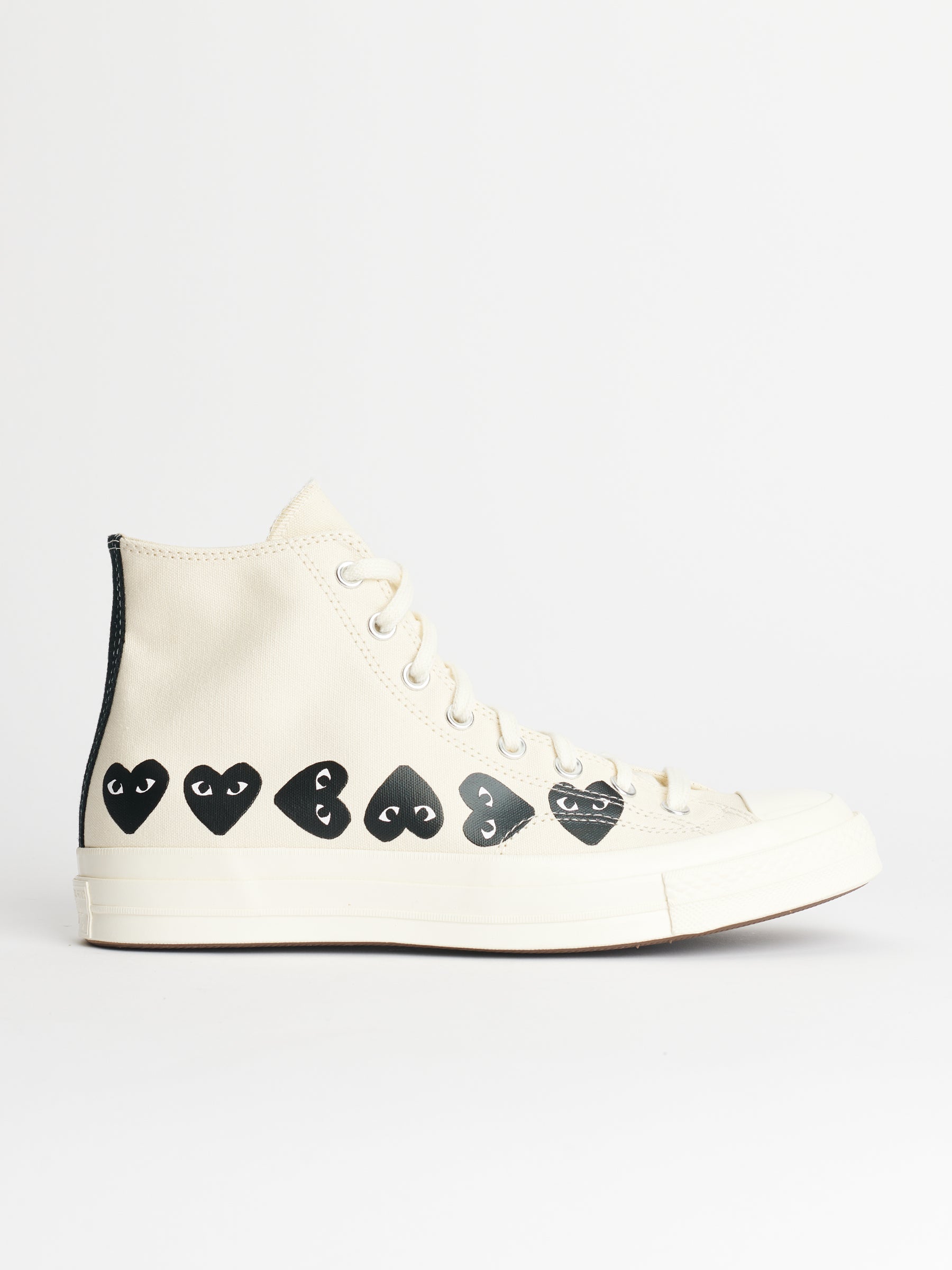 Comme des Garçons Play x Converse Chuck 70 Hi Multi Hearts White