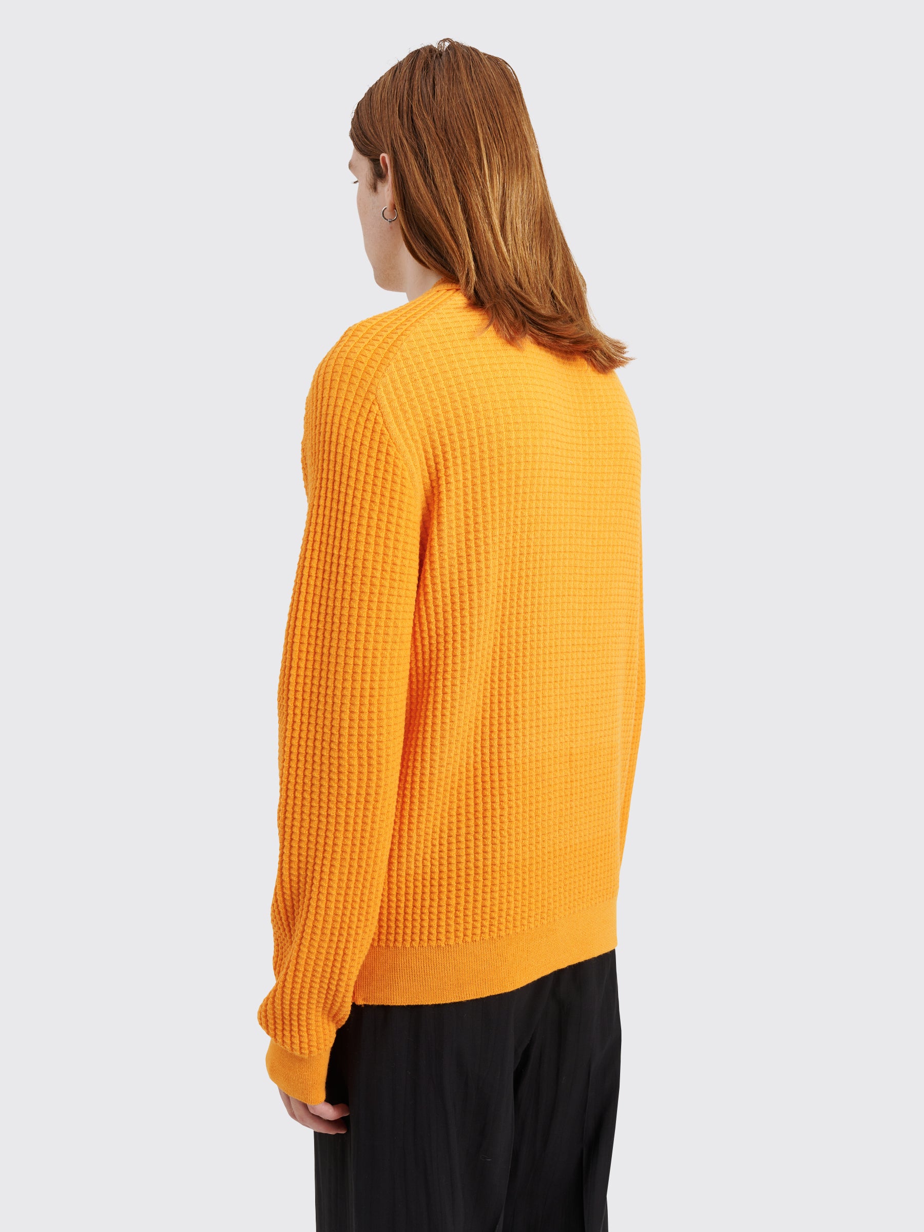 Kiko Kostadinov Sorelle Jumper Virgin Wool Pumpkin