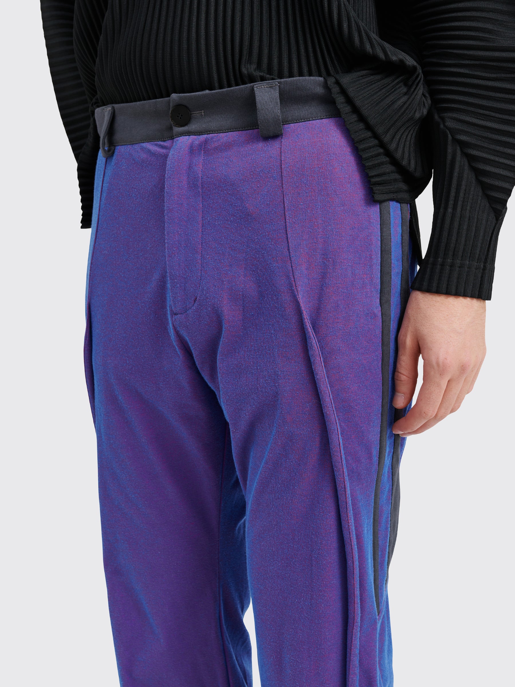 Kiko Kostadinov Agathon Trousers Jersey Phlox / Dim Grey
