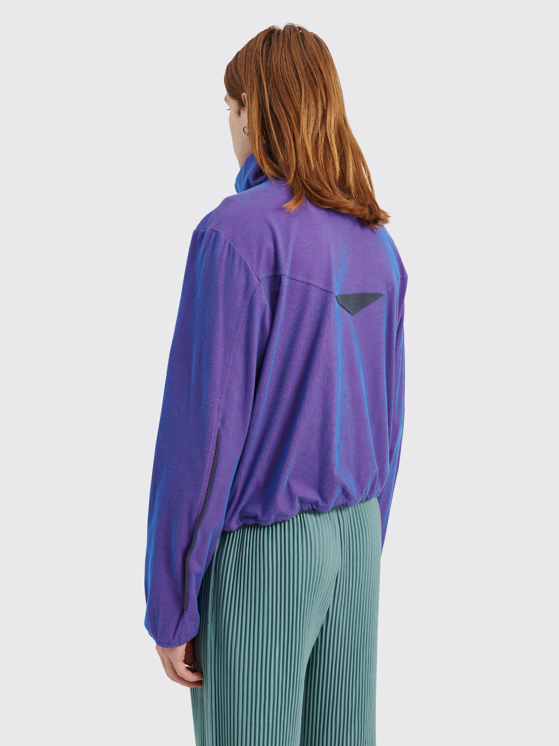 Kiko Kostadinov Agathon Pullover Top Jersey Phlox / Dim Grey