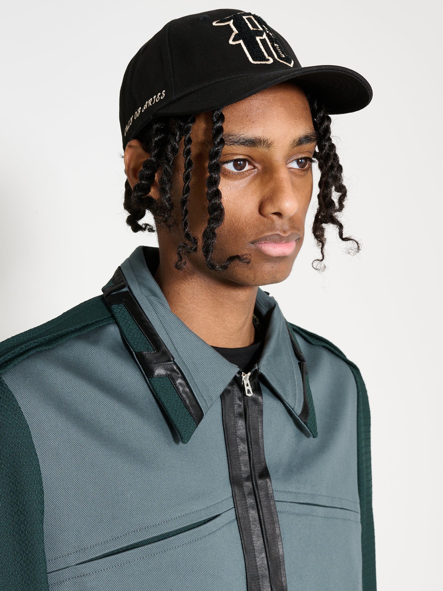 Kiko Kostadinov Ugo Blouson Stone Grey / Deep Green
