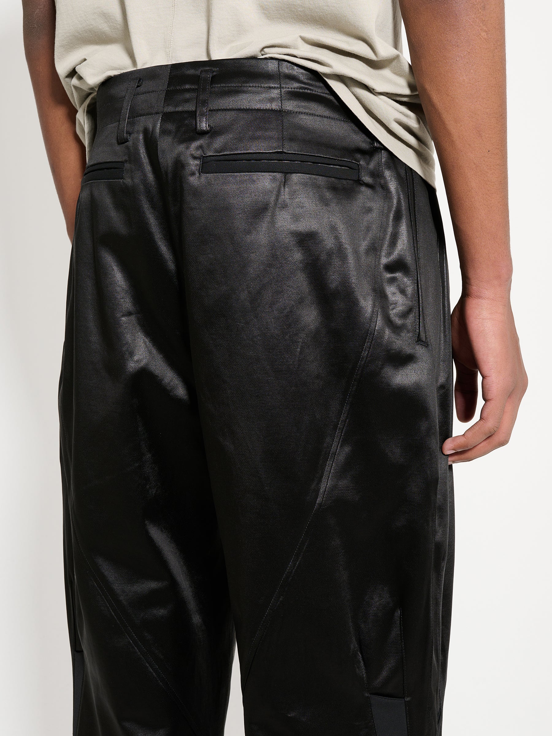 Kiko Kostadinov Orson Formal Trouser Ink Black / Crow