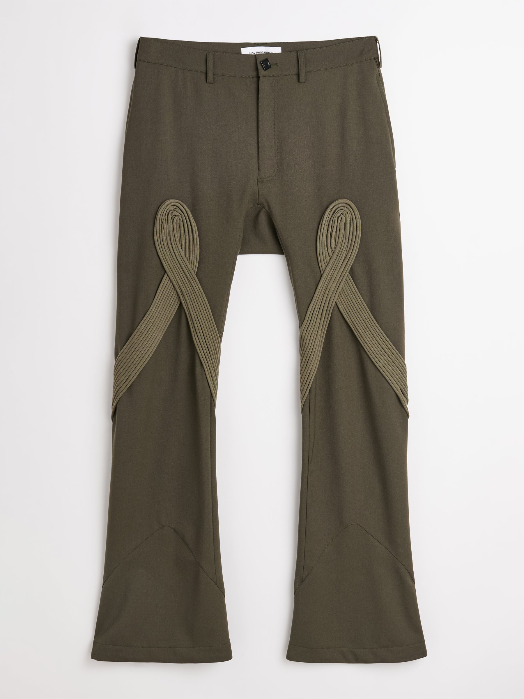 Kiko Kostadinov Deultum Trouser Army green / Taupe