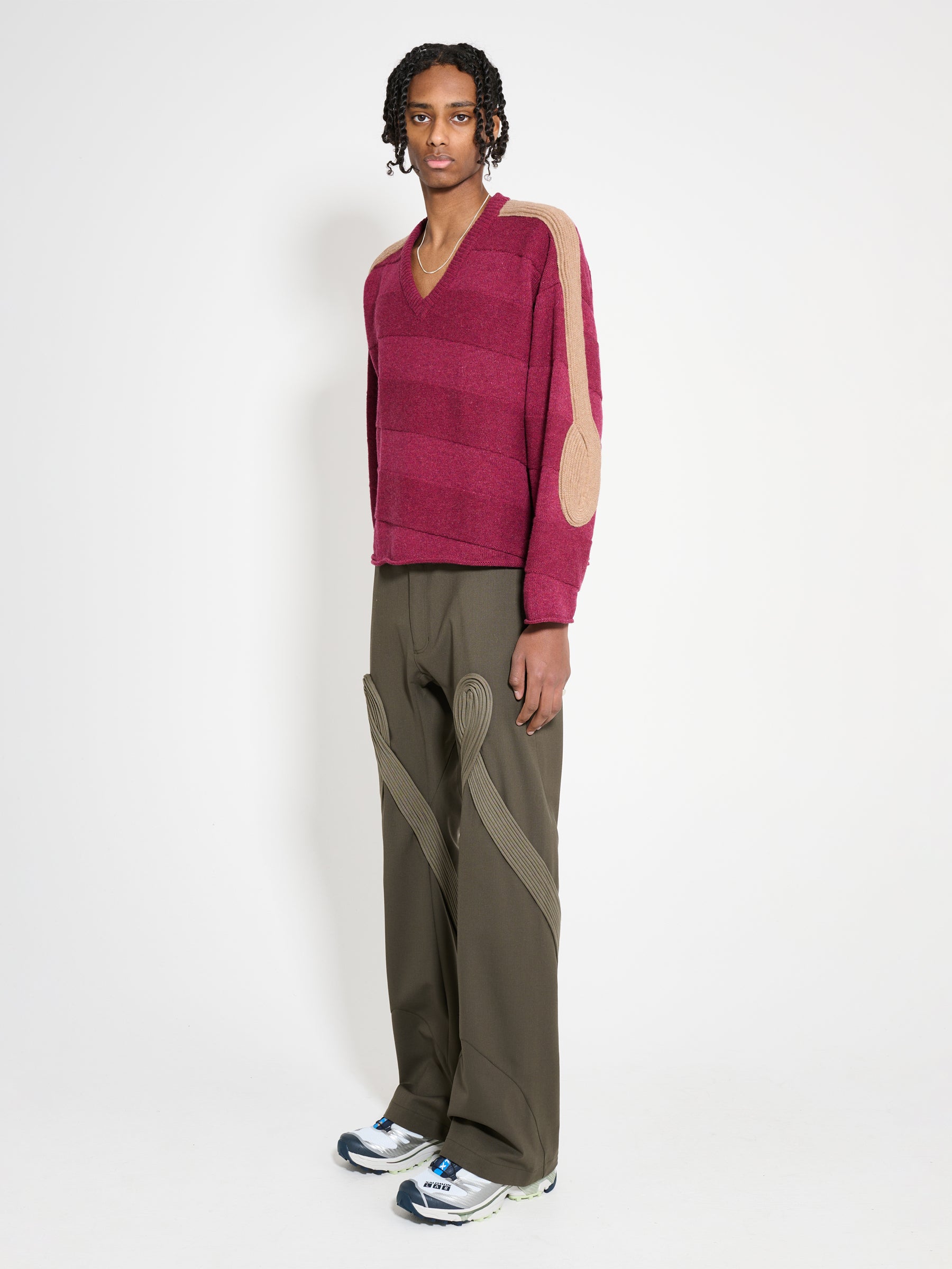 Kiko Kostadinov Deultum Trouser Army green / Taupe