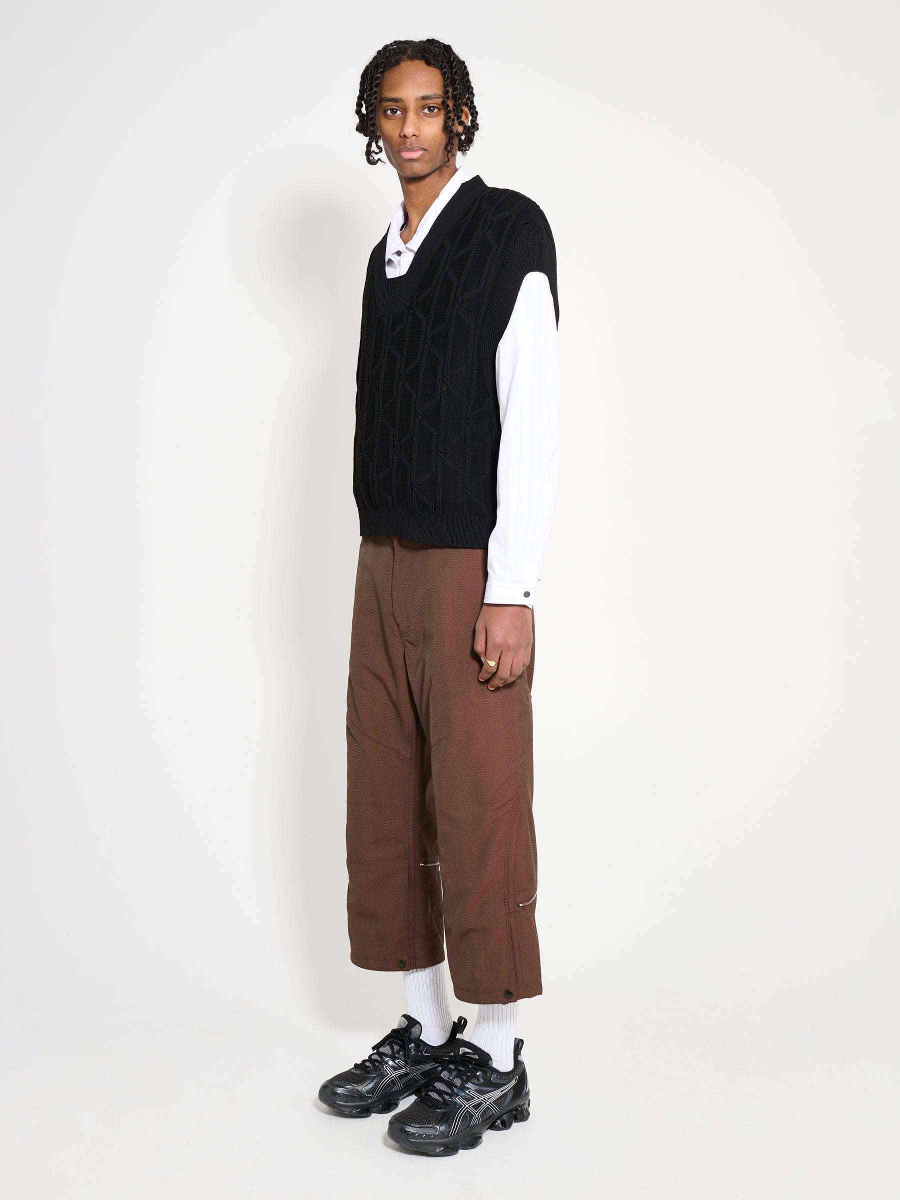 Kiko Kostadinov Tonino Utility Trouser Brown Sparrow