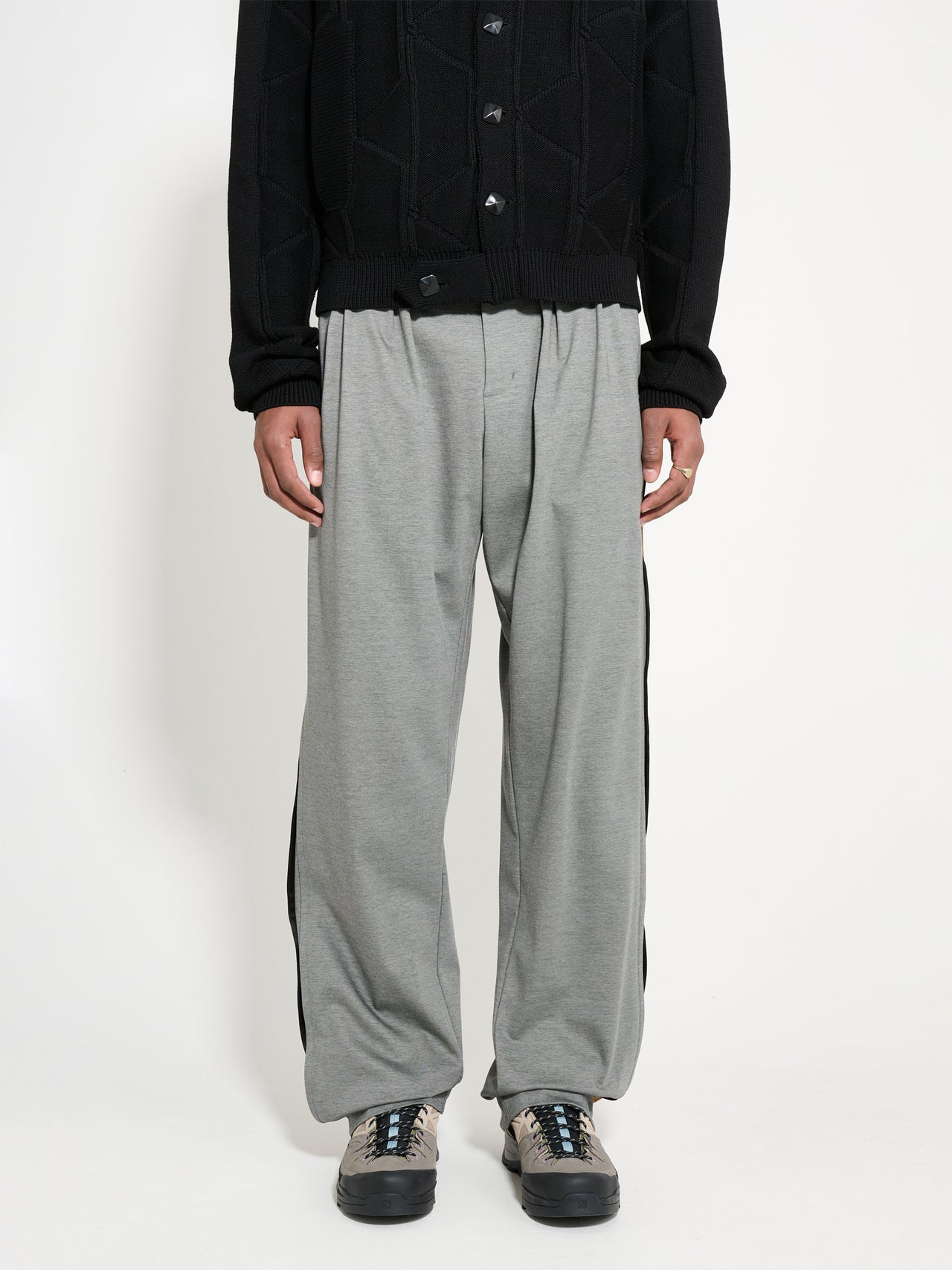 Kiko Kostadinov Ugo Side Trouser Iron Grey / Ochre