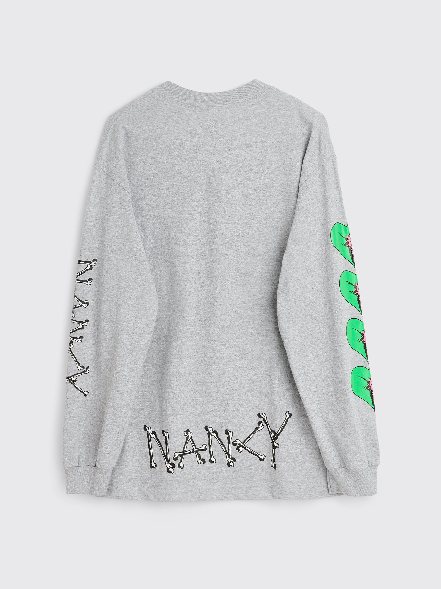 Nancy Emo Long Sleeve Tee Grey