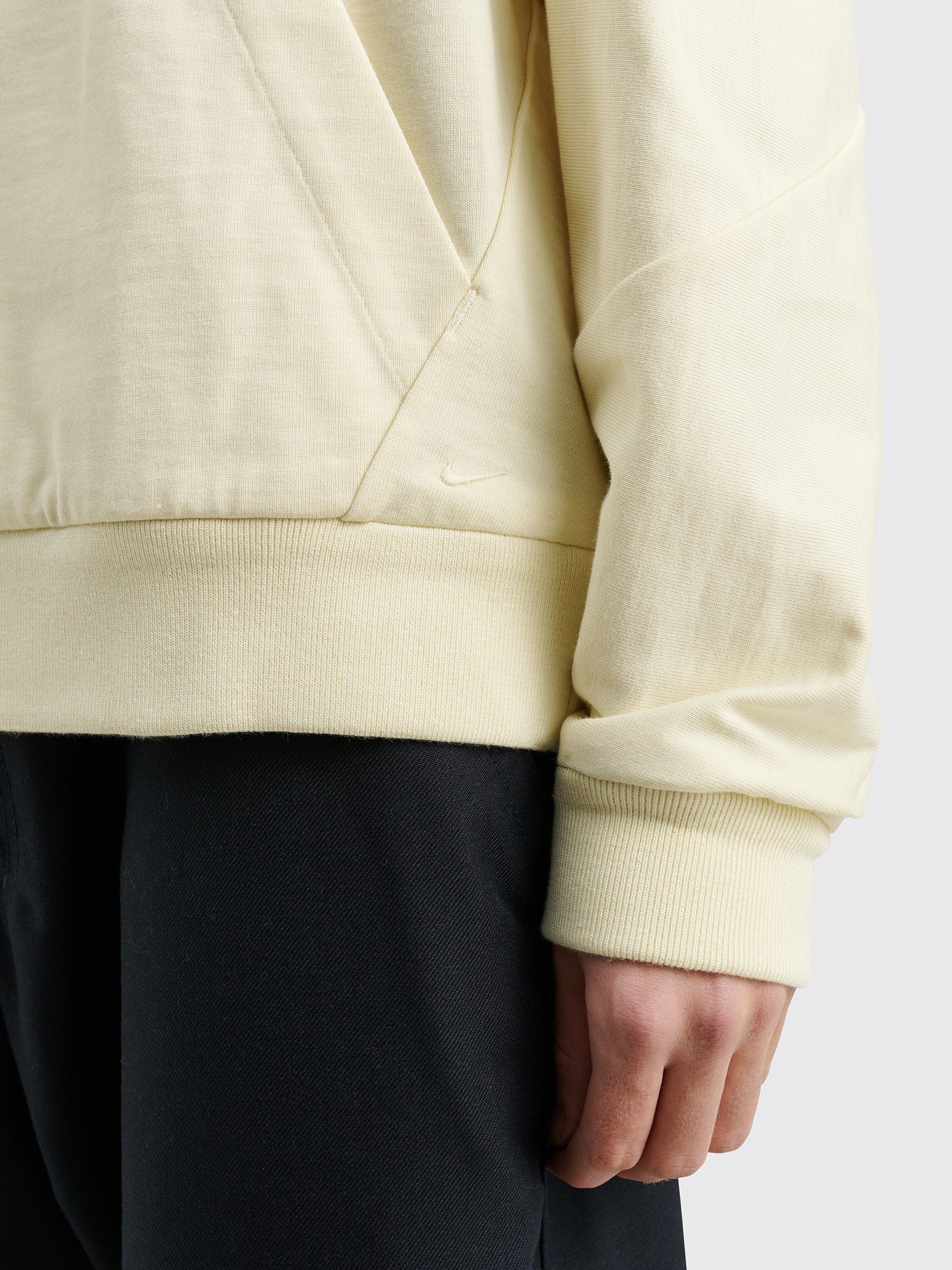 Nike ECC Knit Pop Over Hoodie Coconut