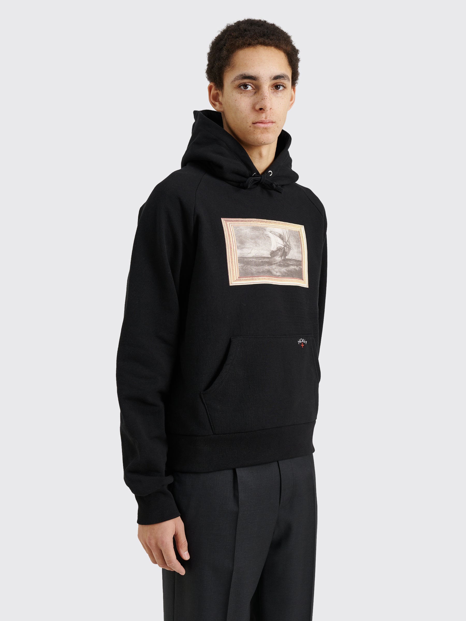 Noah x The Cure Raglan Hoodie Black