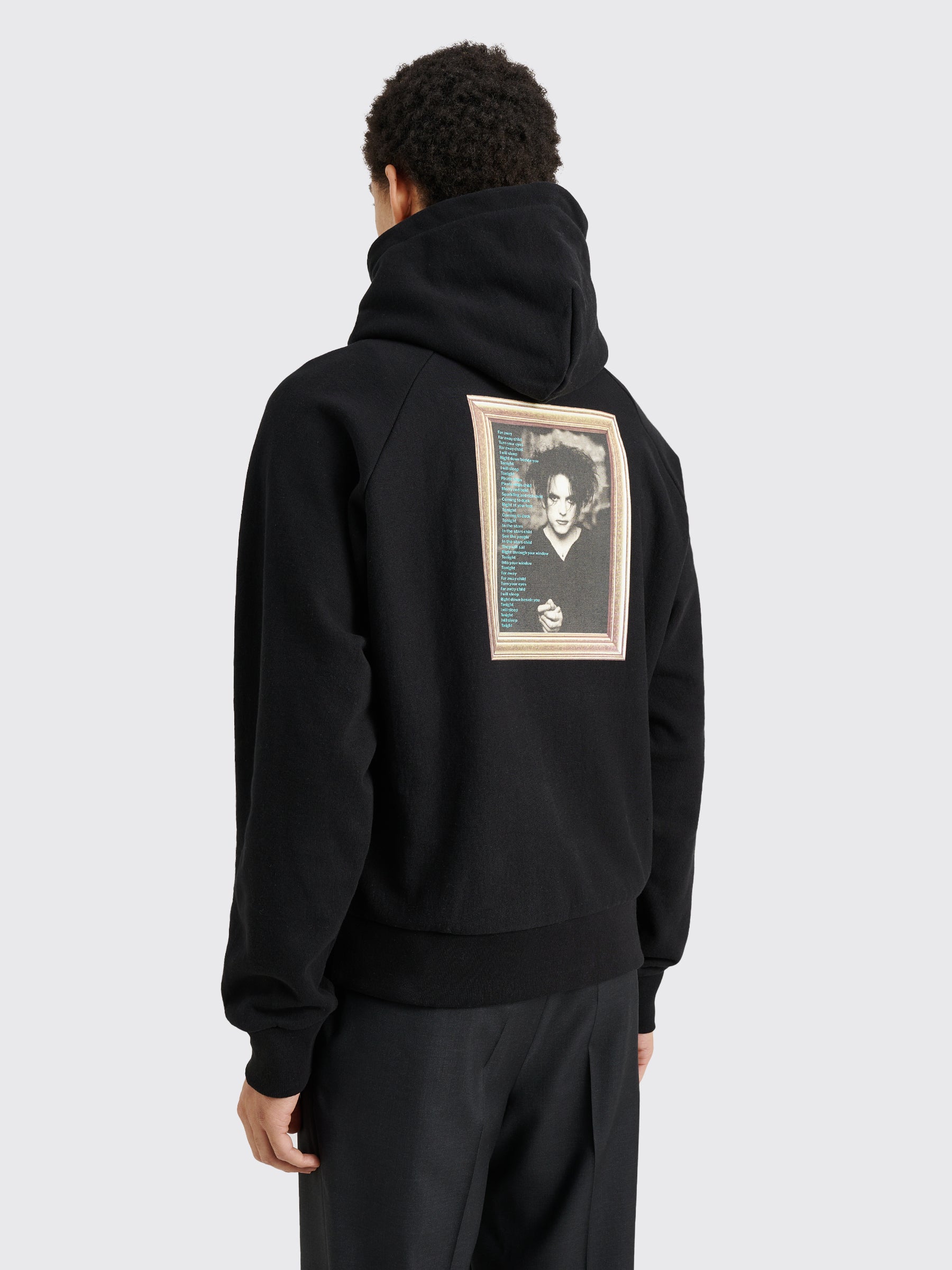 Noah x The Cure Raglan Hoodie Black