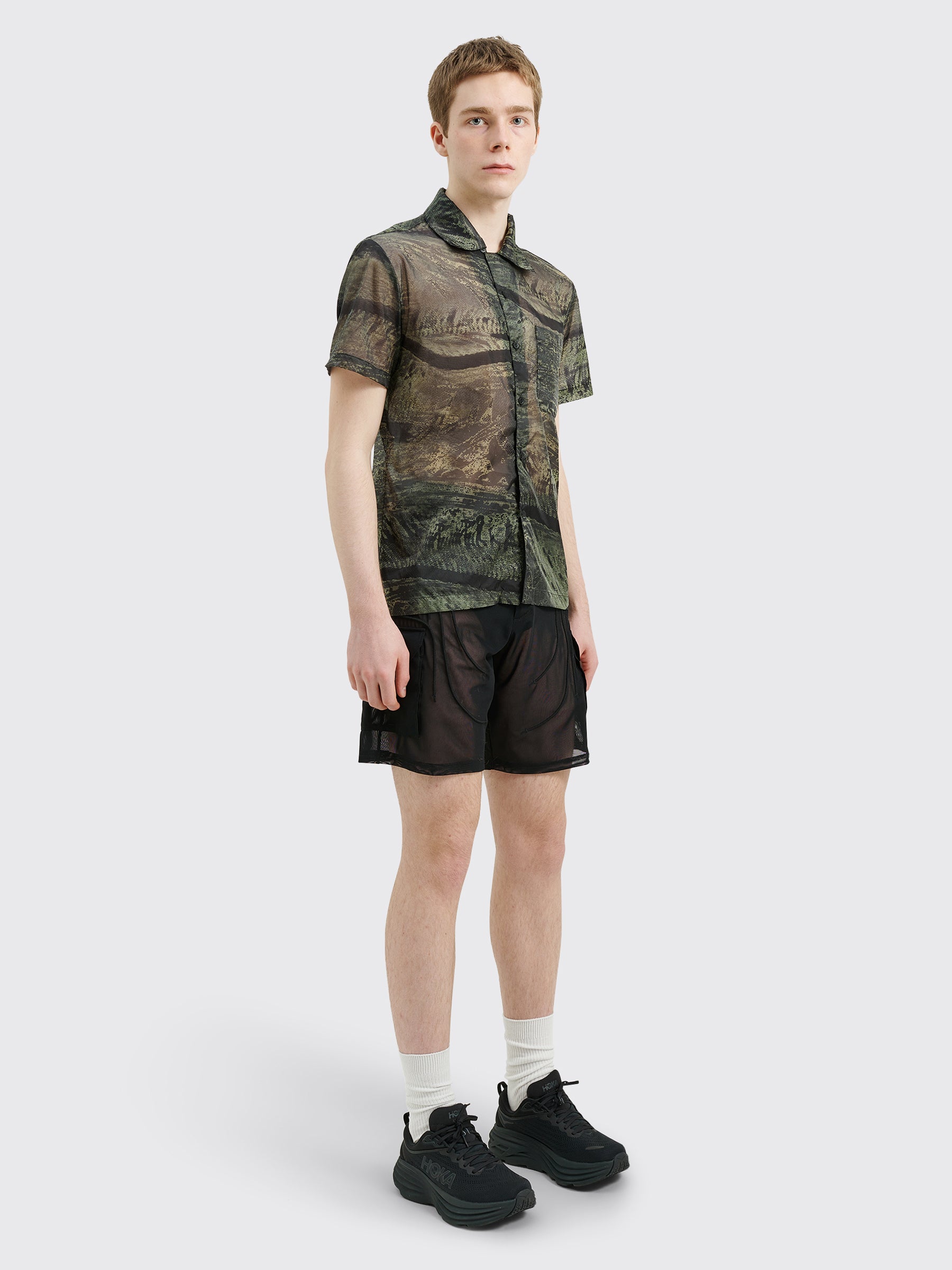 Olly Shinder Veins Utility Shorts Black