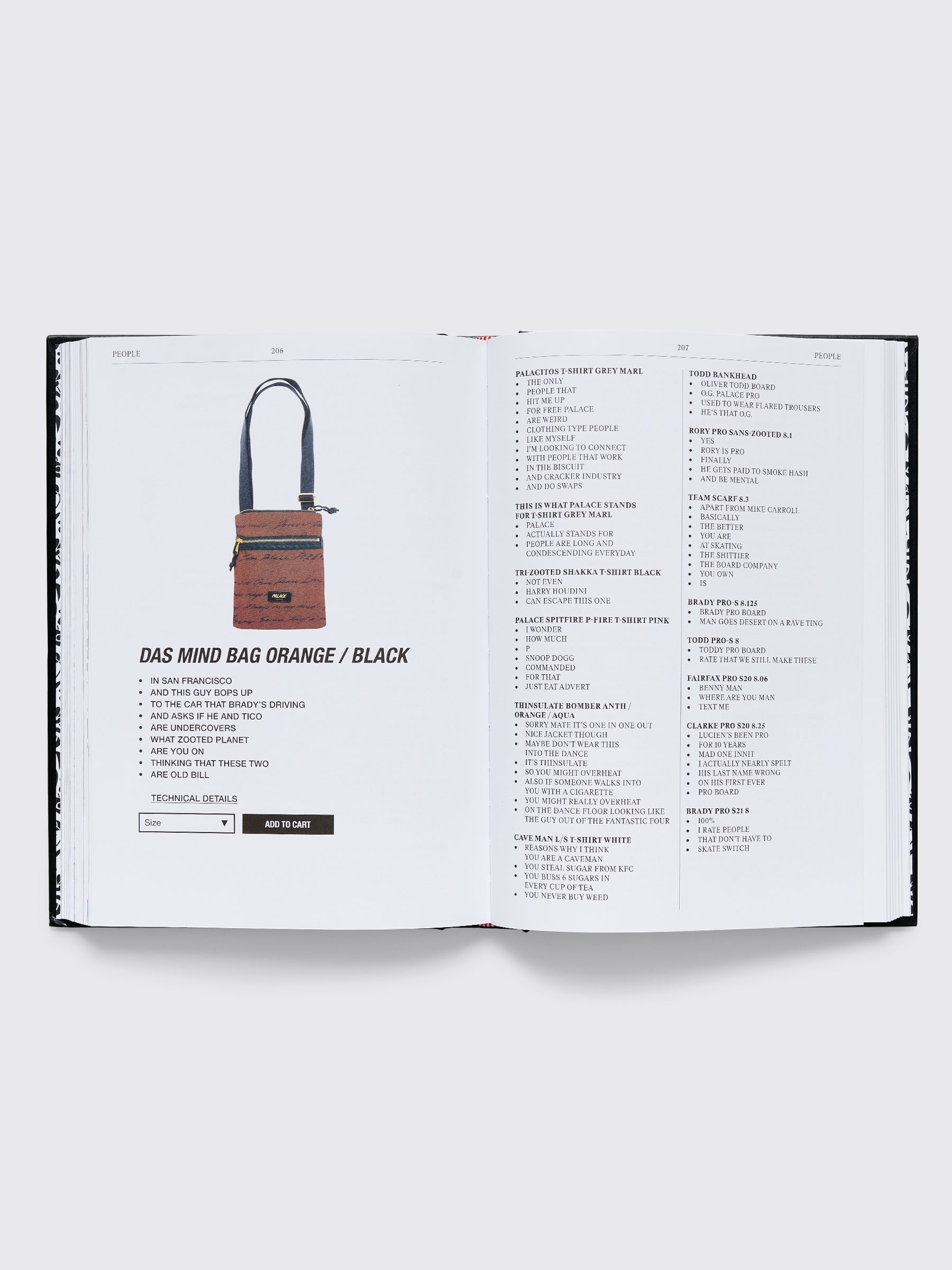 Palace Product Descriptions: The Selected Archive