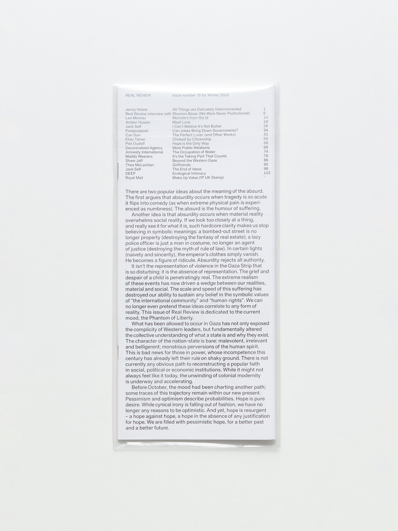 Real Review Issue 15