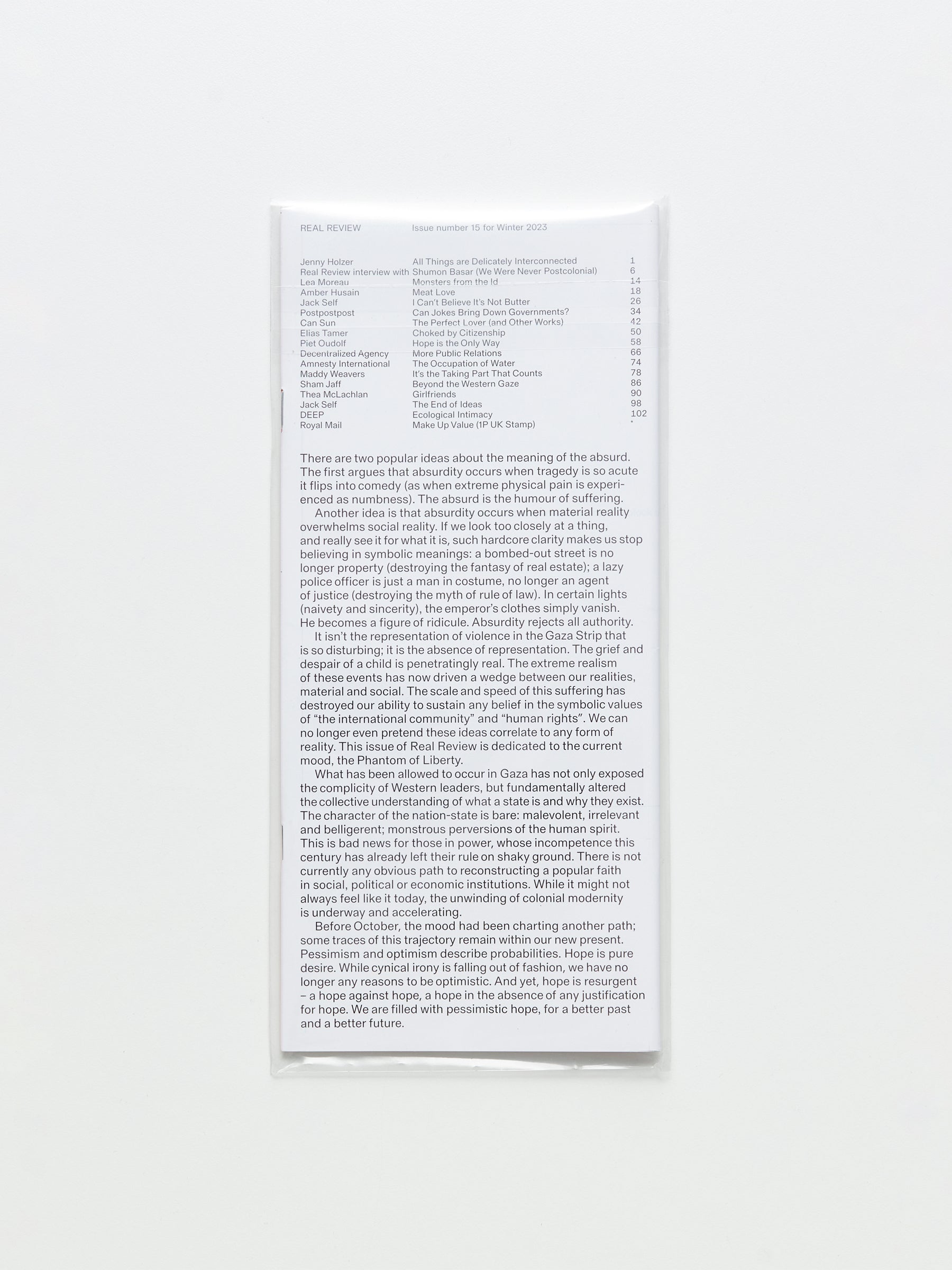 Real Review Issue 15