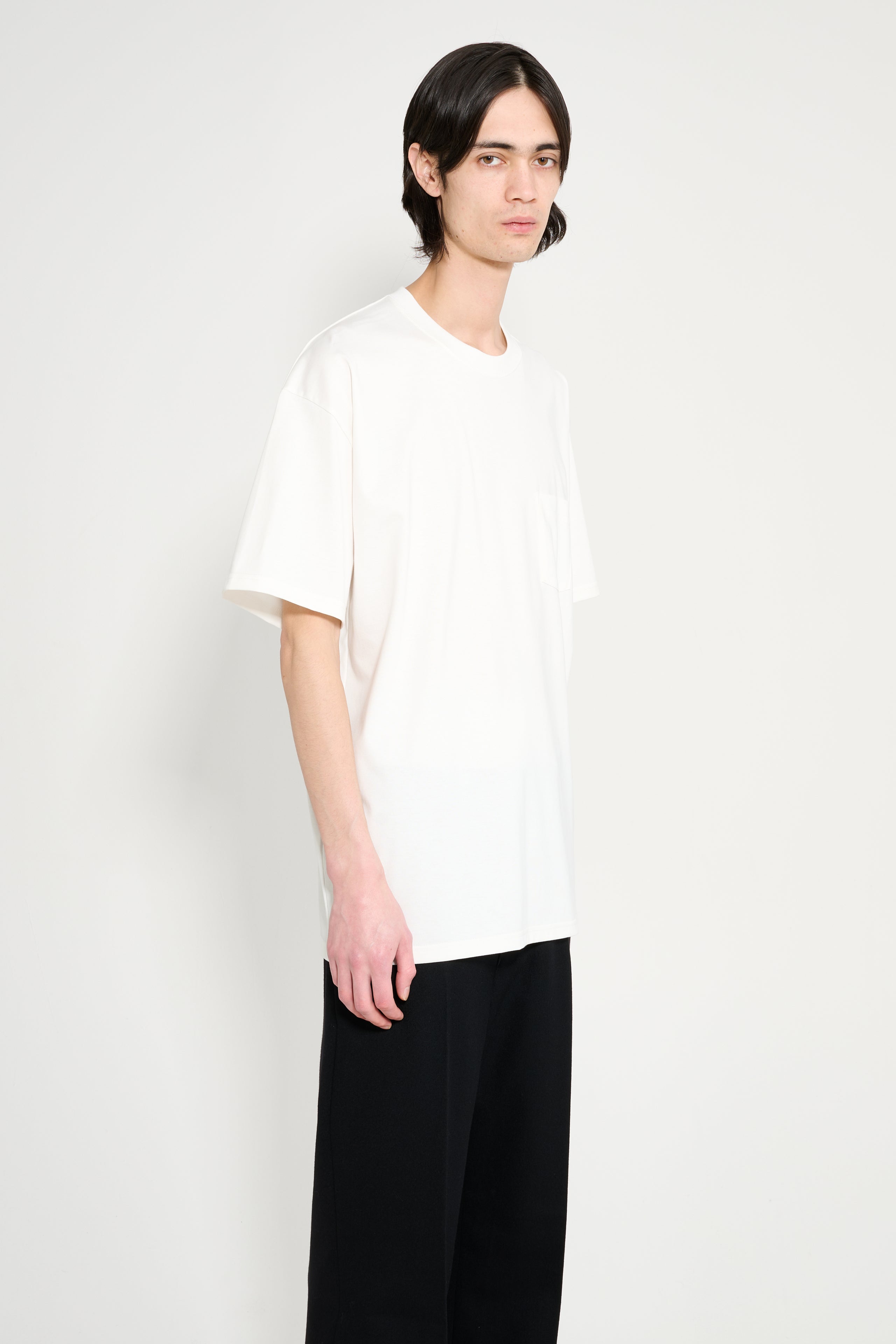 ssstein Oversized Pocket Tee White
