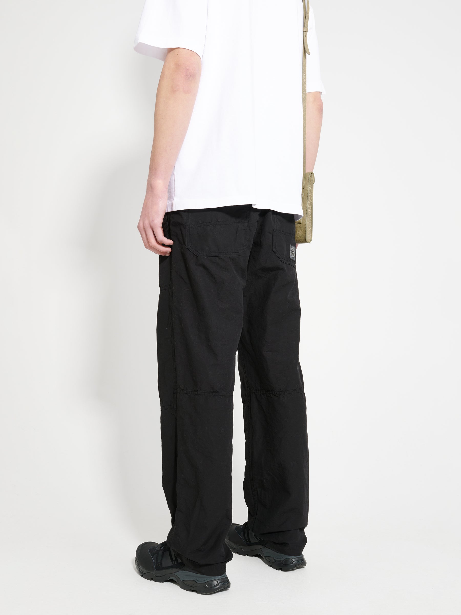 Stone Island Regular Woven Pants Black