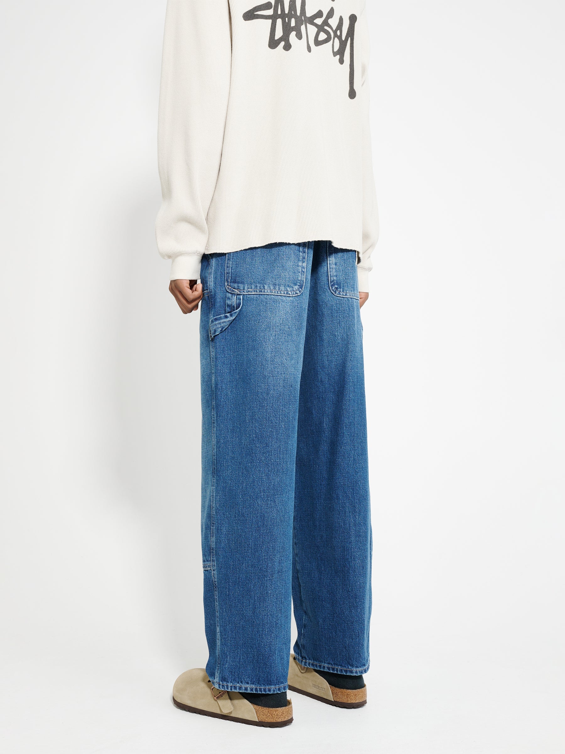 Stüssy Work Pant Denim Washed Blue