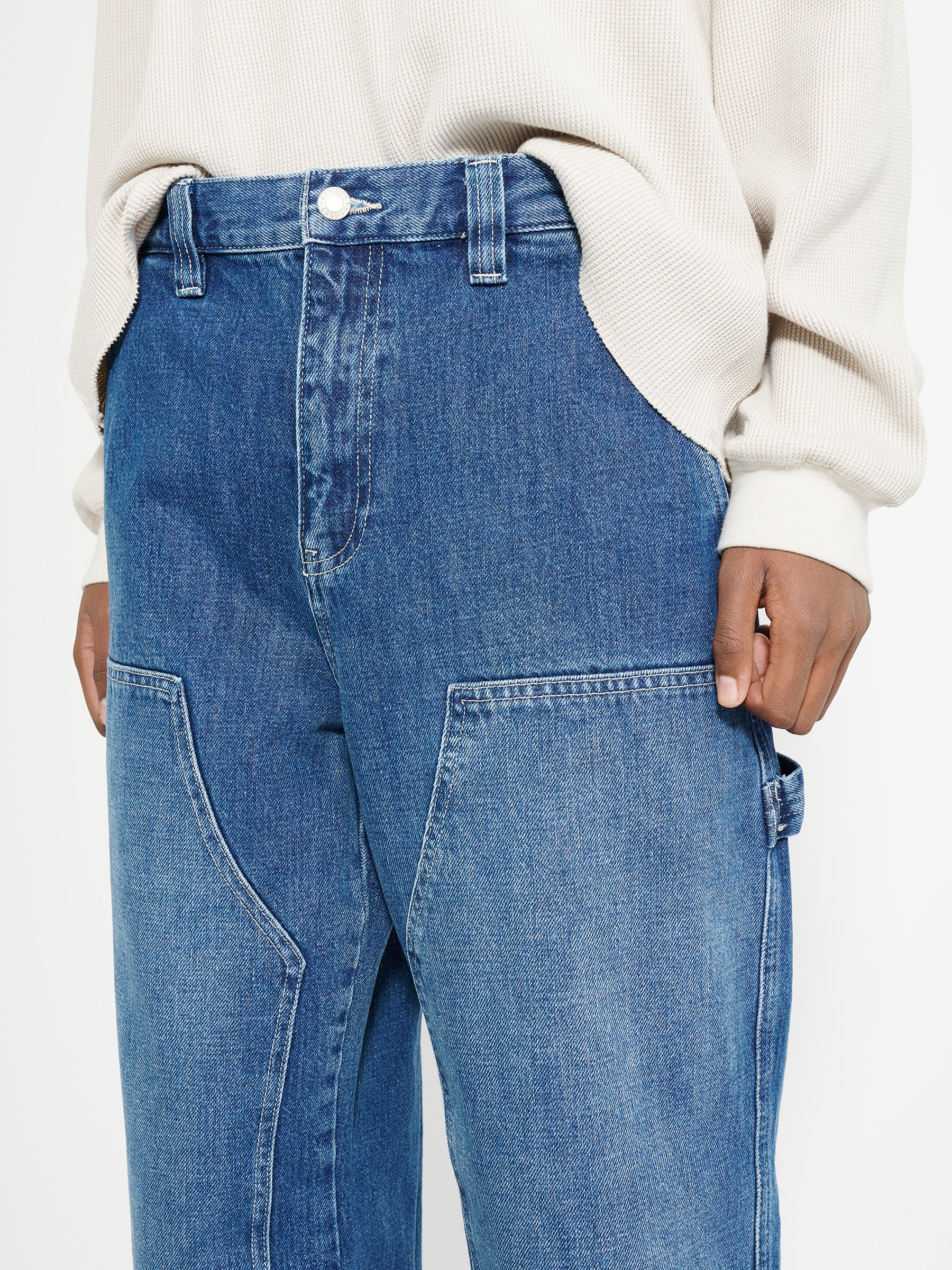 Stüssy Work Pant Denim Washed Blue