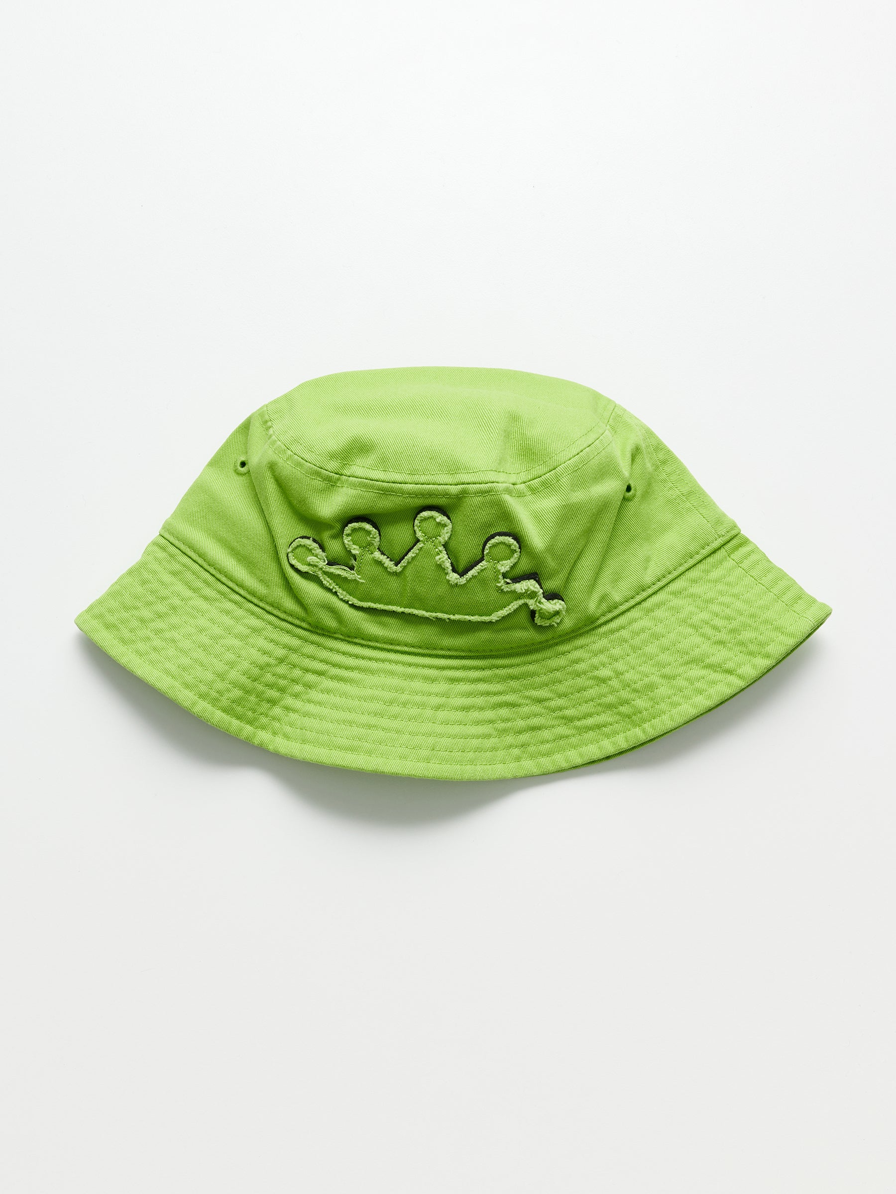Stüssy Crown Applique Bucket Hat Lime