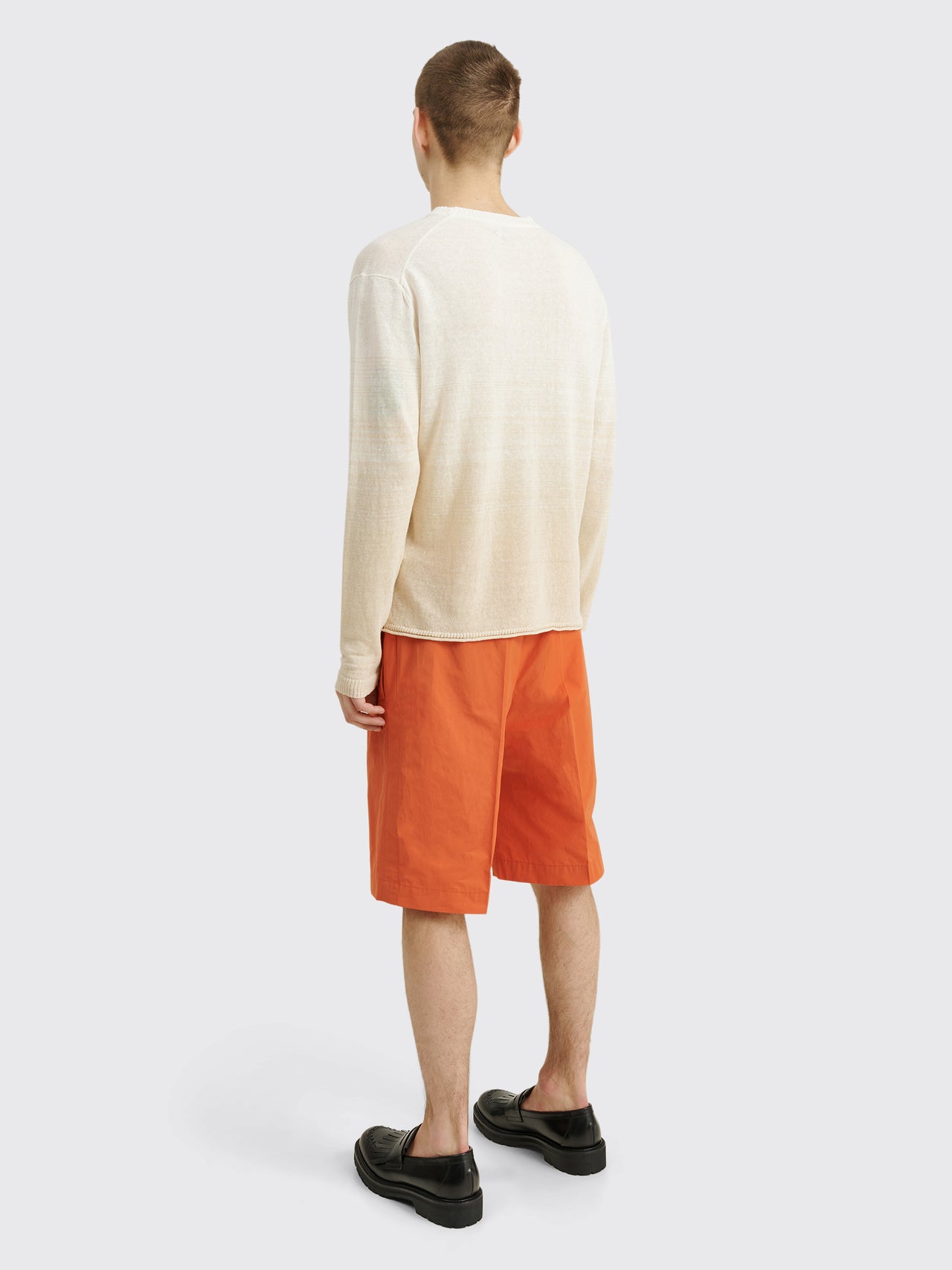 TRES BIEN ATELJÉ Suit Shorts Safety Orange