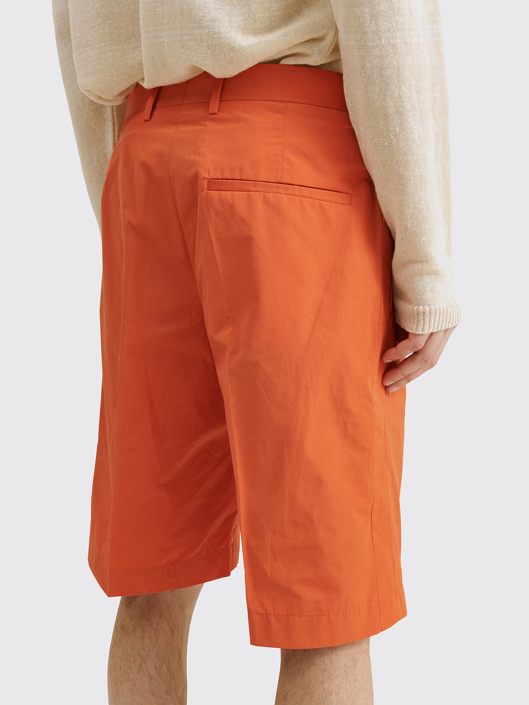TRES BIEN ATELJÉ Suit Shorts Safety Orange