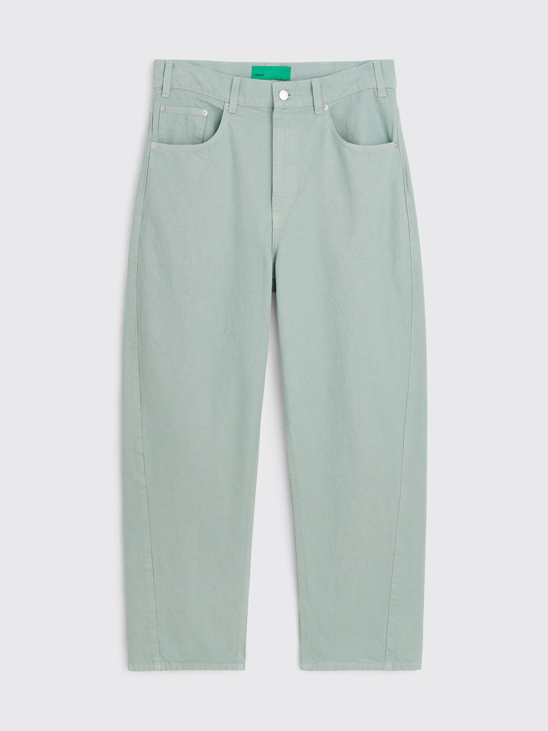 TRÈS BIEN everywear Twisted 5 Pocket Work Pant Twill Grey