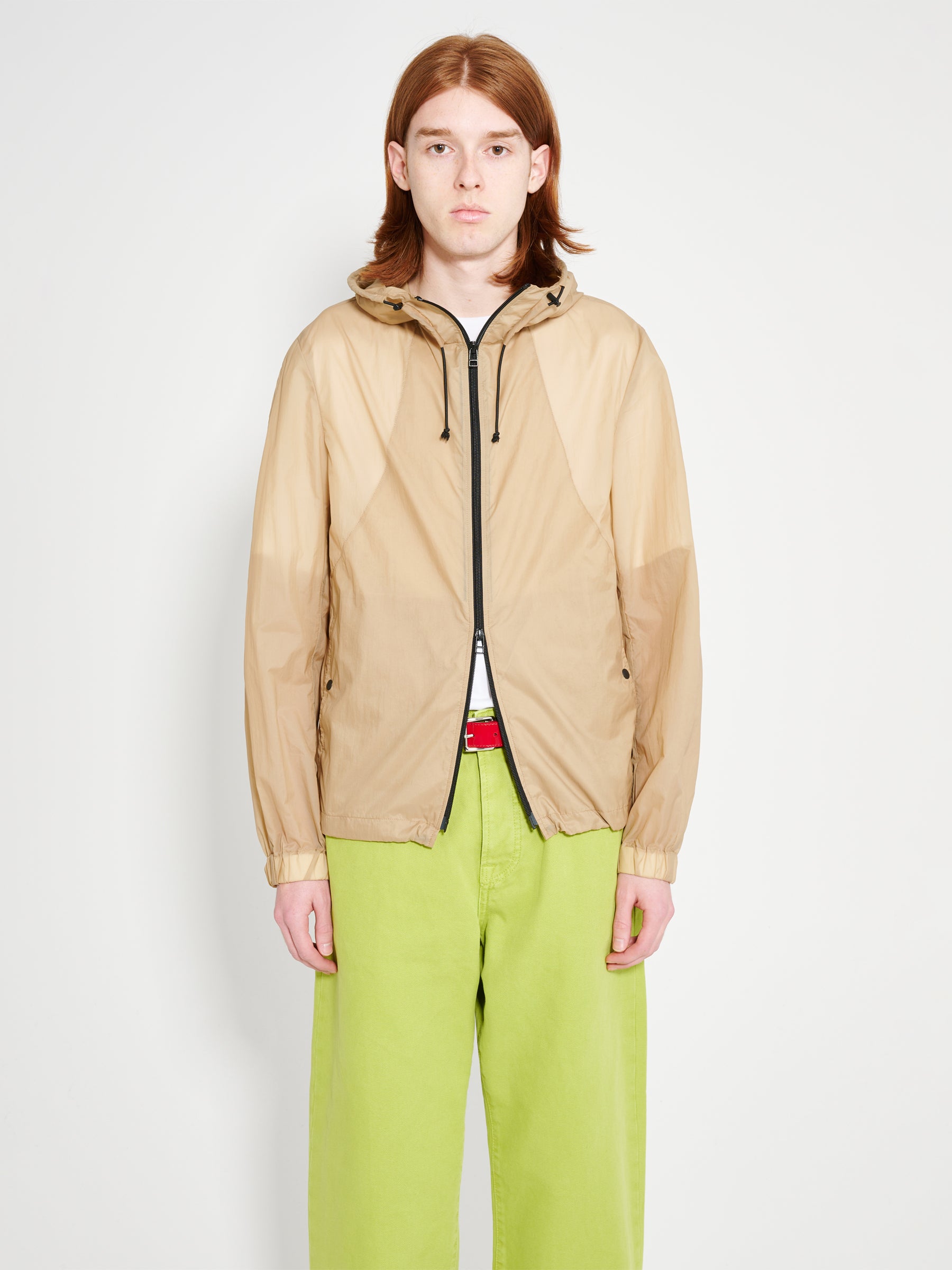 TRÈS BIEN everywear Semi Raglan Windbreaker Nylon Beige